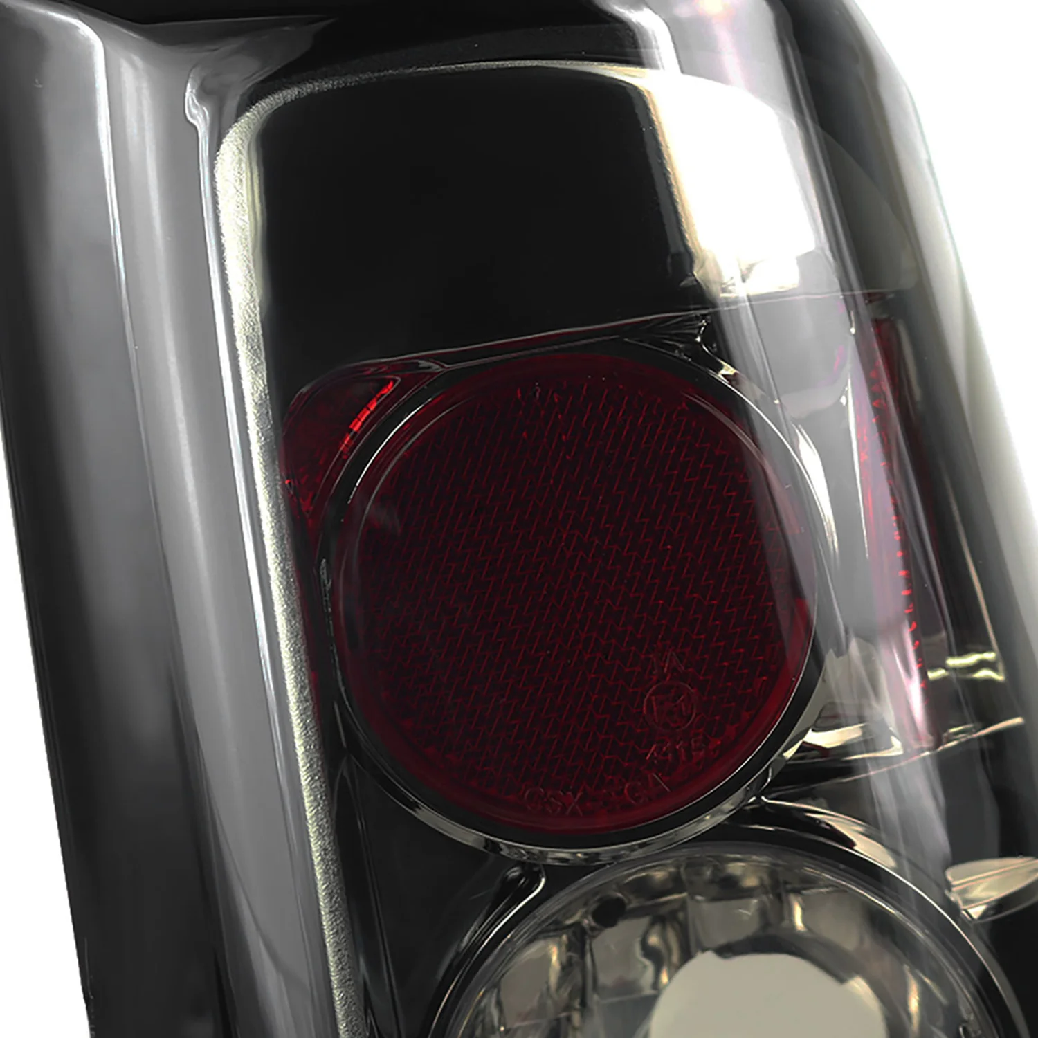 1997-2004 Dodge Dakota Tail Lights Chrome Housing/Smoke Lens - Image 5
