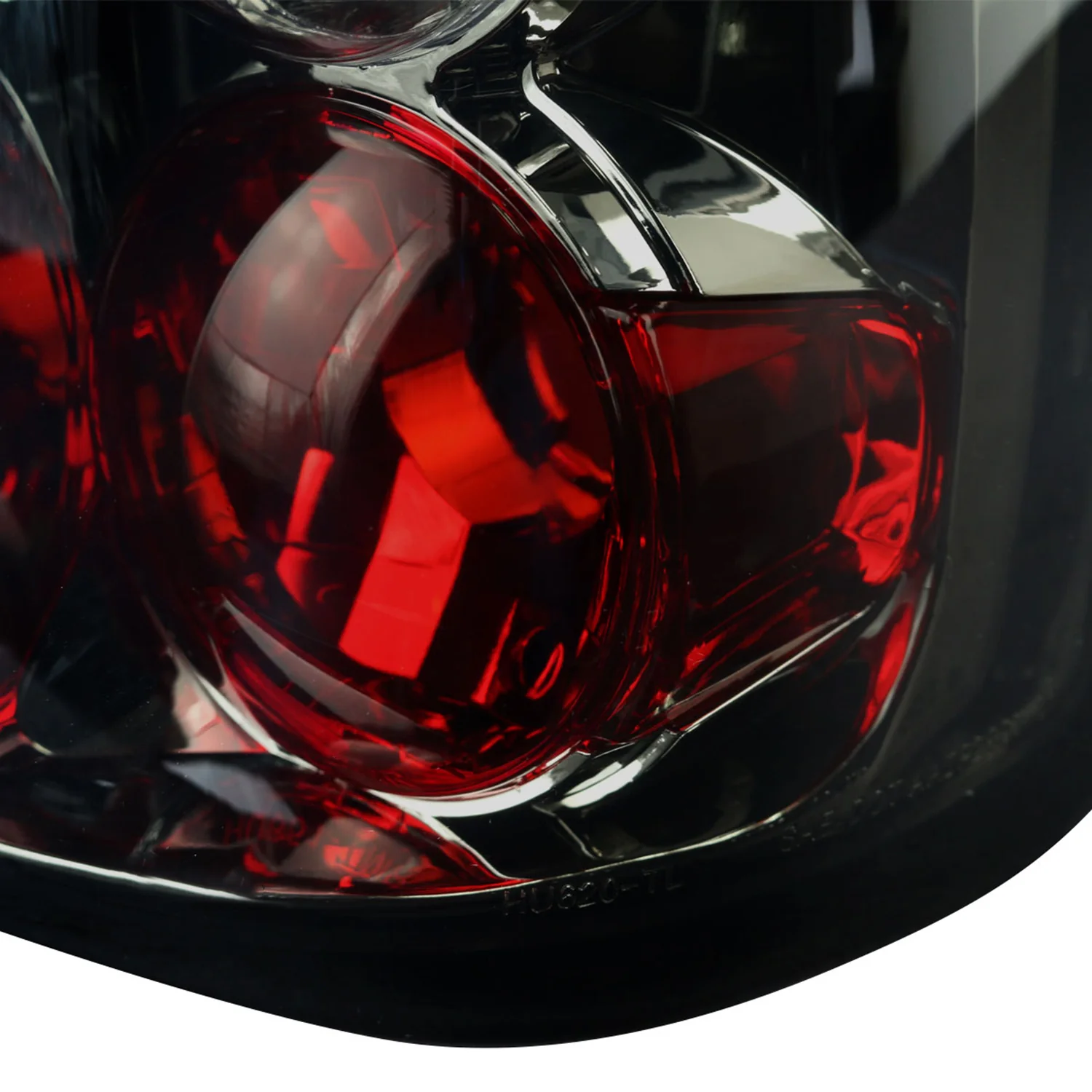 1997-2004 Dodge Dakota Tail Lights Chrome Housing/Smoke Lens - Image 6