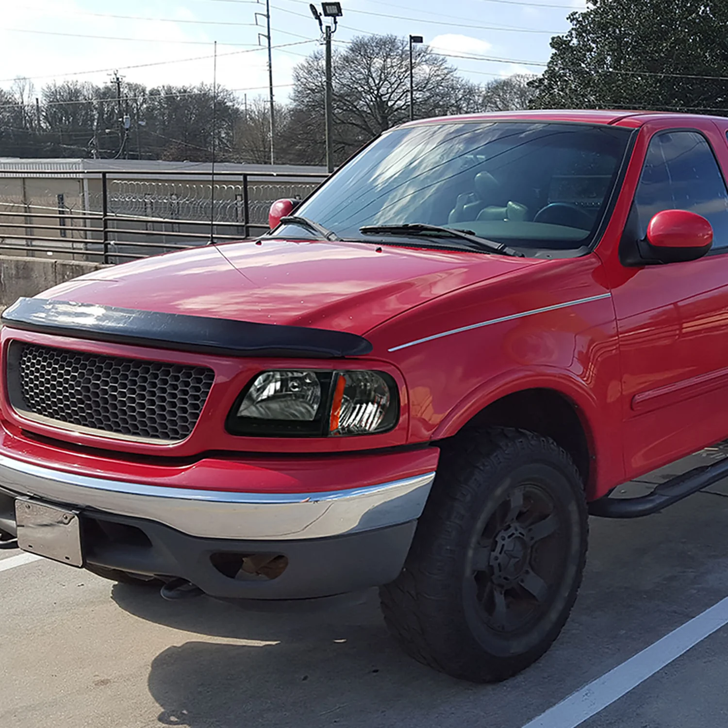 1997-2004 Ford F-150/Expedition Factory Headlights SMD LED Light Strip Smoke - Image 10