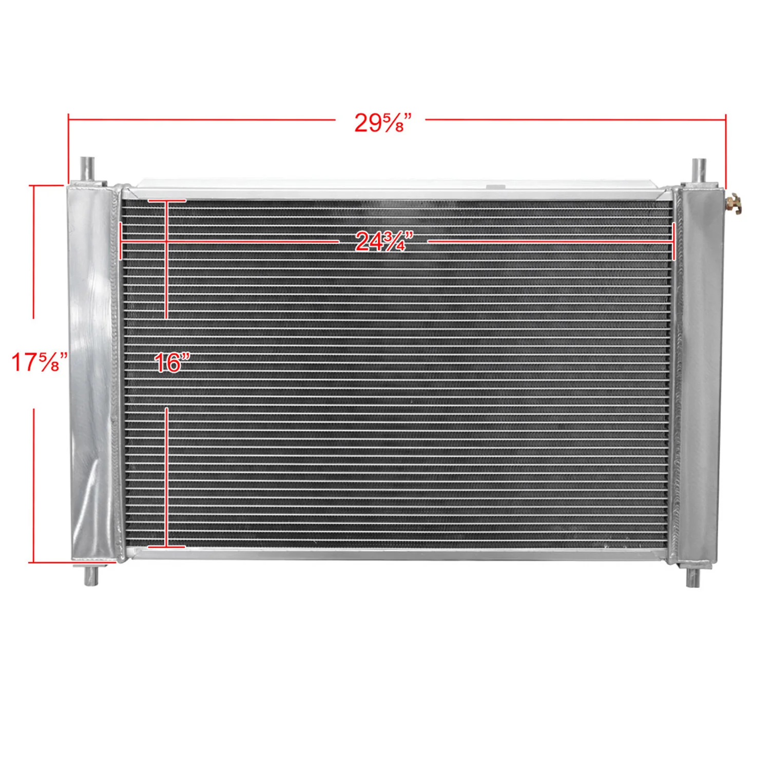 1997-2004 Ford Mustang MT 2-Row Aluminum Performance Radiator - Image 3