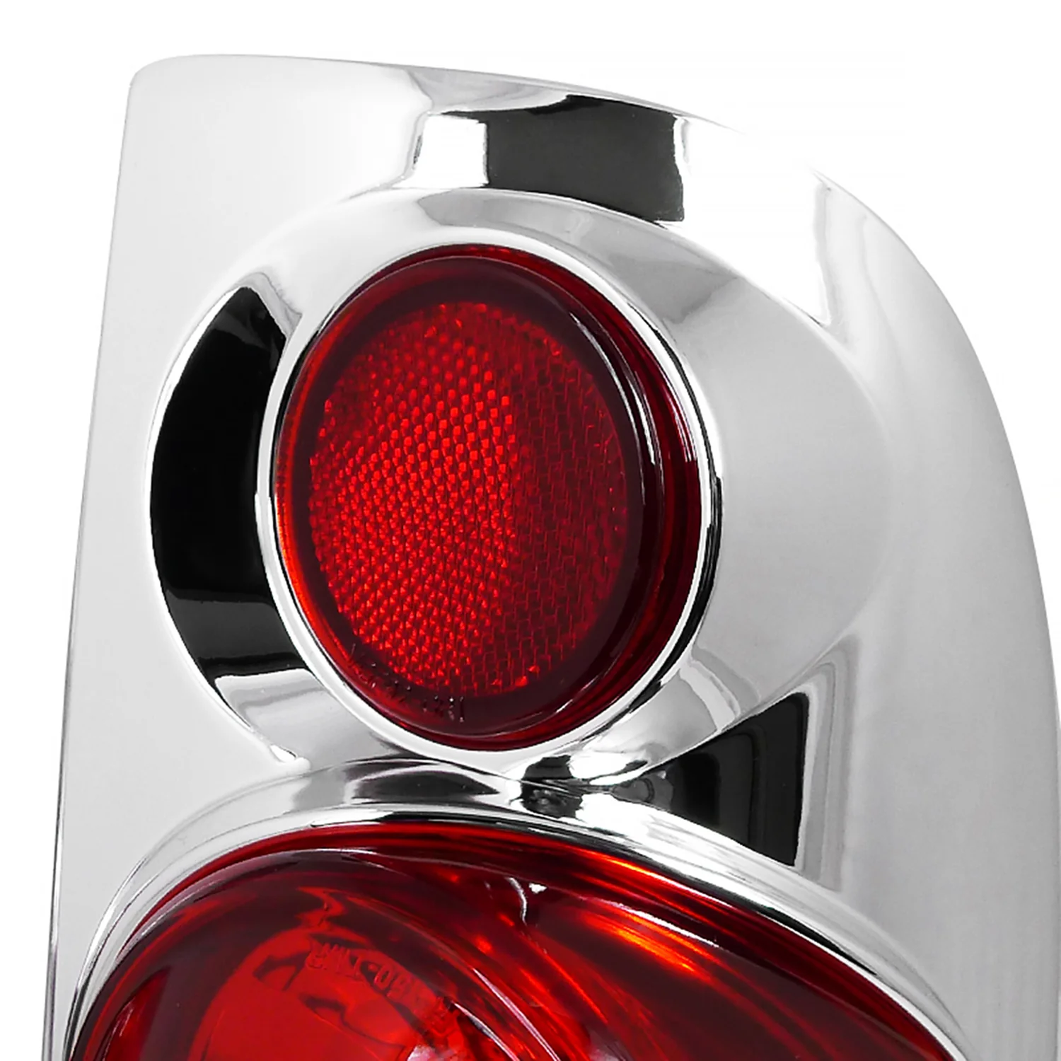 1997-2007 Ford F-150/F-250/F-350/F-450/F-550 Retro Tail Lights Chrome/Clear - Image 4