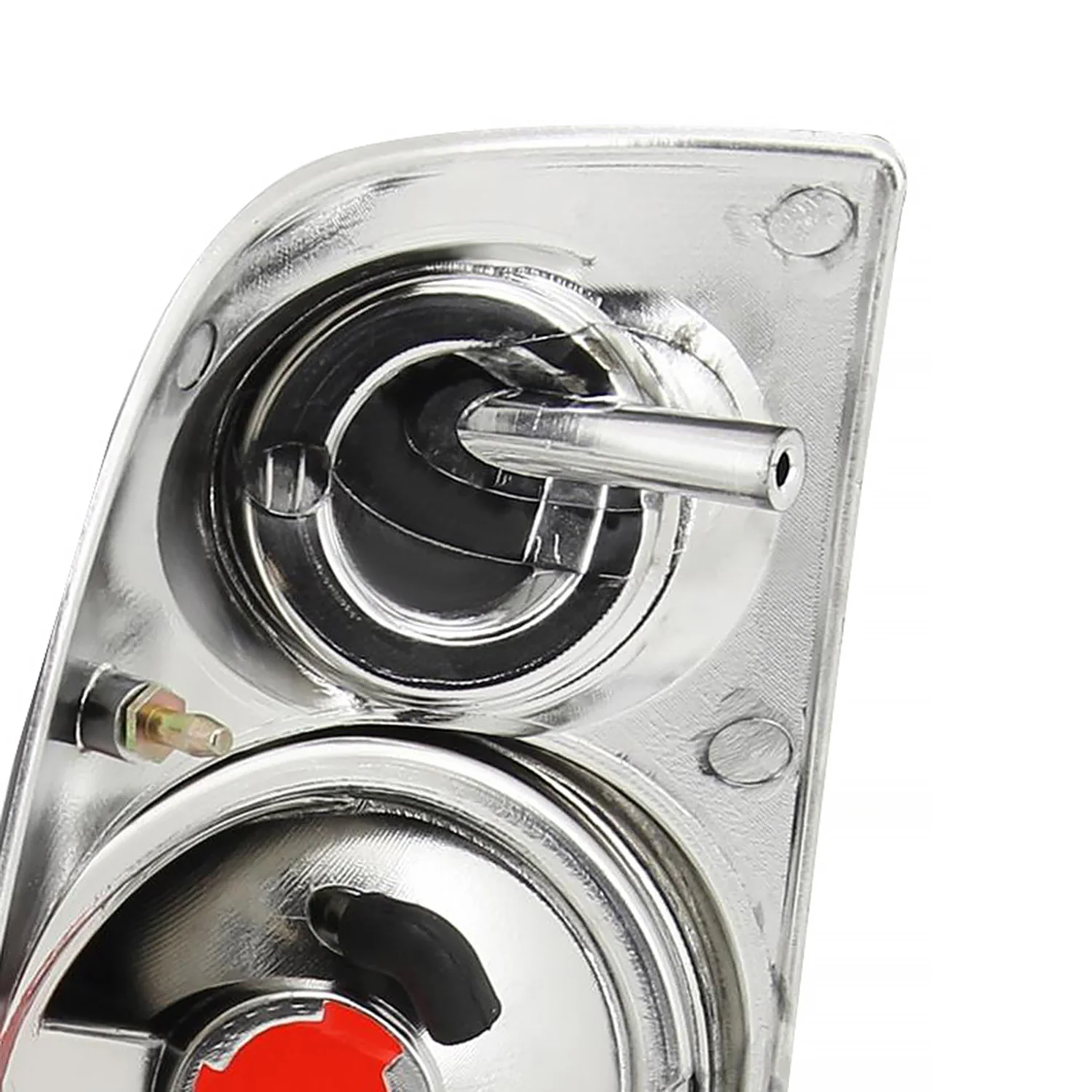 1997-2007 Ford F-150/F-250/F-350/F-450/F-550 Retro Tail Lights Chrome/Clear - Image 7