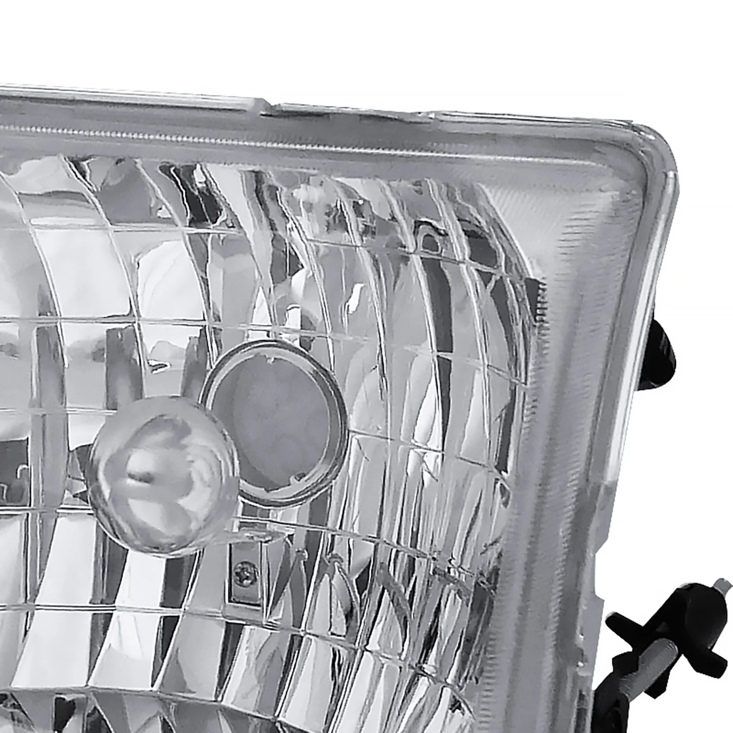1998-2000 Ford Ranger Factory Style Crystal Headlights Chrome/Clear Lens - Image 3