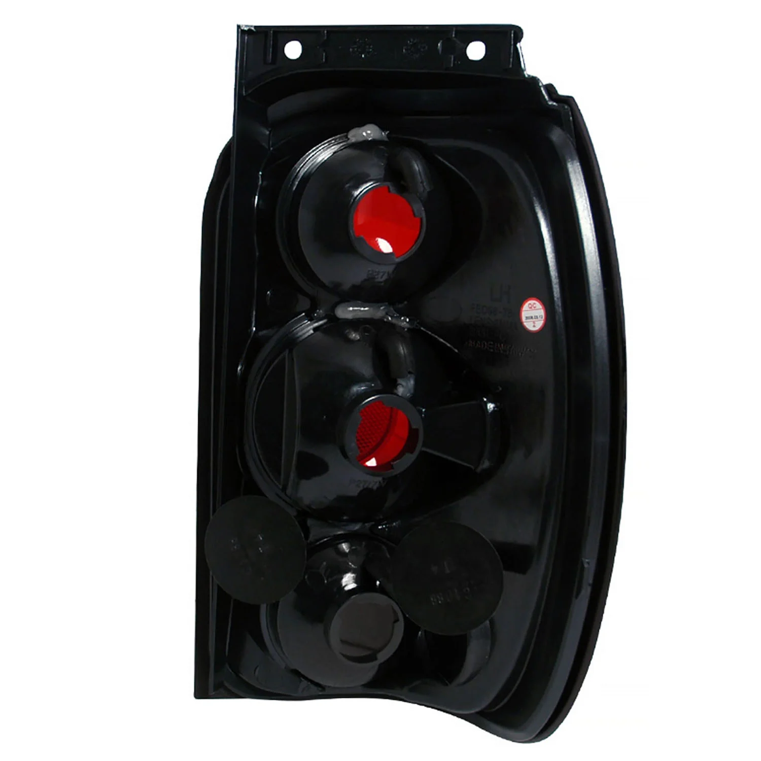 1998-2001 Ford Explorer Mercury Mountaineer Tail Lights Matte Black/Clear Lens - Image 9