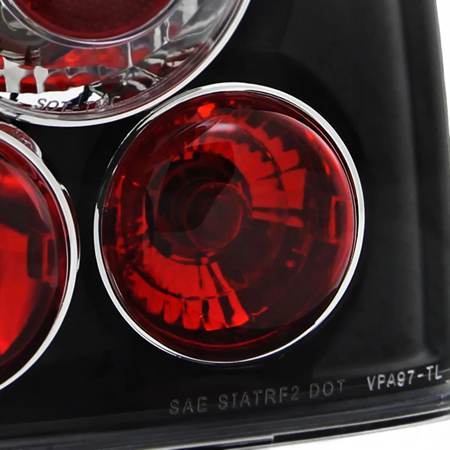 1998-2001 VW Passat Sedan Tail Lights Matte Black Housing/Clear Lens - Image 5