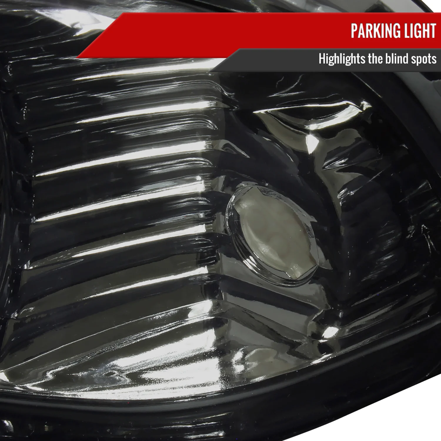 1998-2004 Chevy S10/Blazer Factory Style Headlights Chrome/Smoke Lens - Image 5