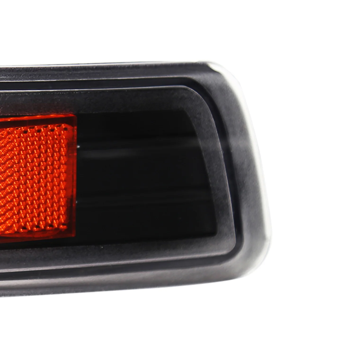 1998-2004 Chevy S10/ GMC Sonoma LED Bumper Lights Matte Black/Clear Lens - Image 8