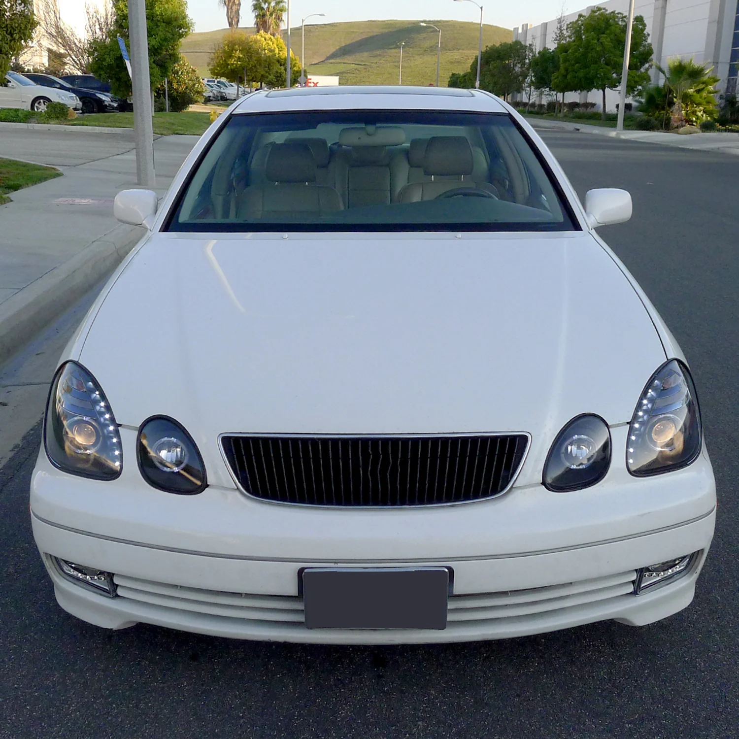 1998-2005 Lexus GS300/GS400/GS430 Halo Projector Headlights LED Light Black - Image 10