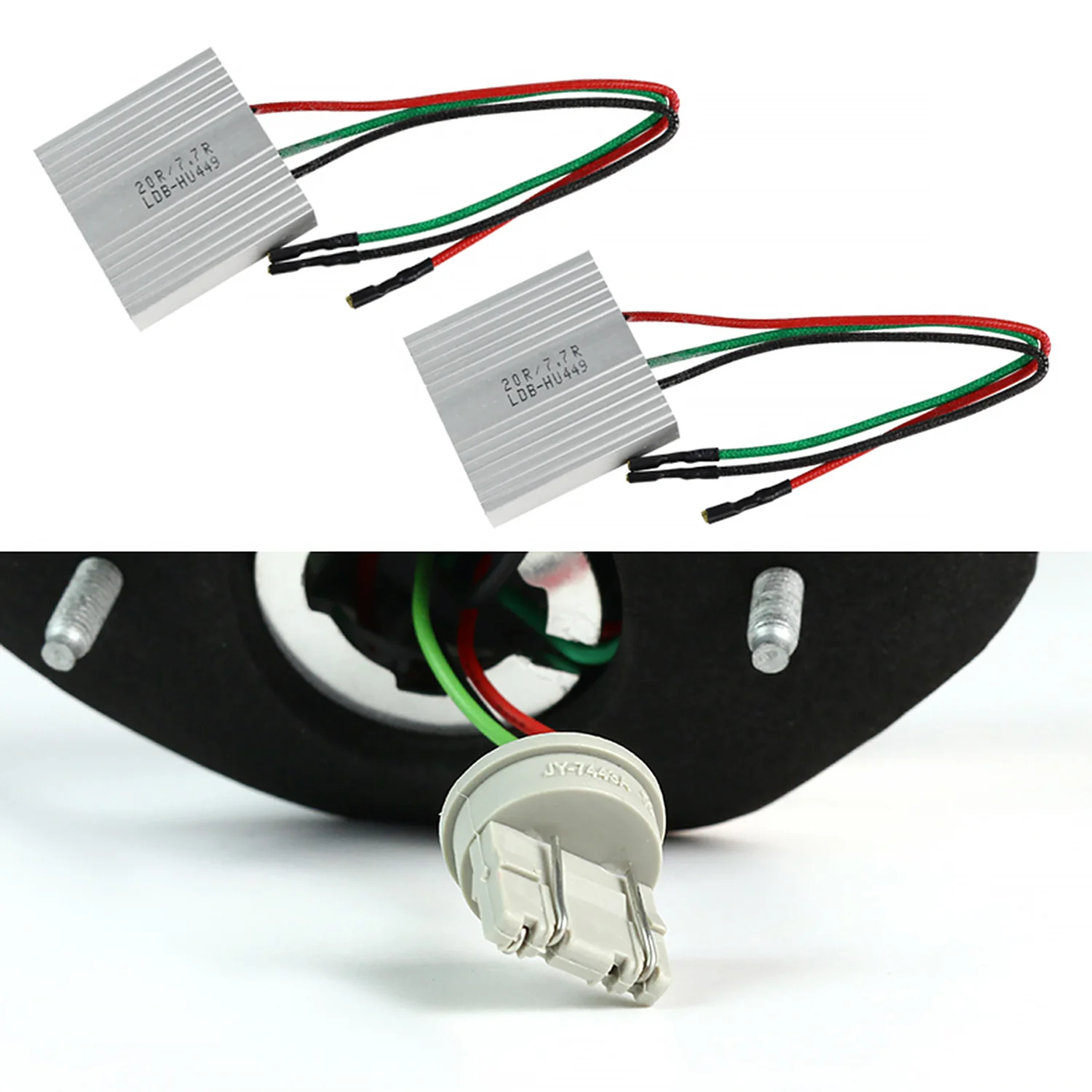 1998-2005 Lexus GS300/GS400/GS430 LED Trunk Lights Chrome Housing/Red Lens - Image 9