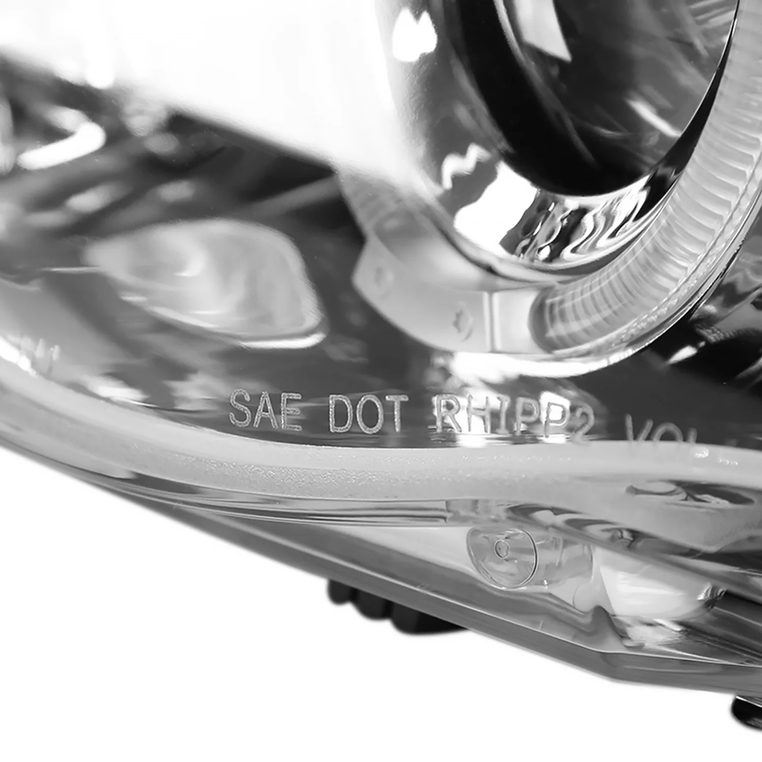 1999-2001 BMW E46 3 Series Sedan Dual Halo Projector Headlights Chrome/Clear - Image 6