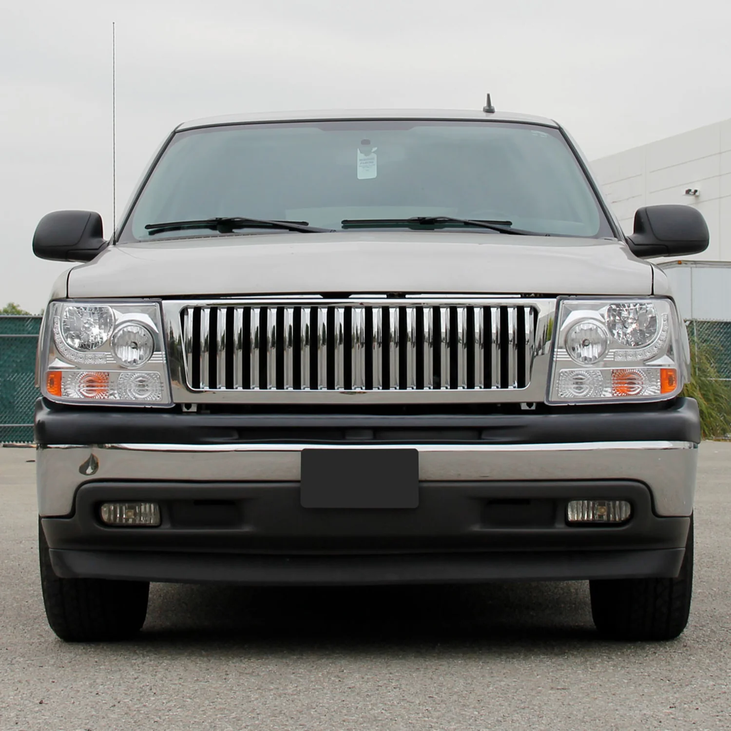 1999-2002 Chevy Silverado 1500 2500/Tahoe Suburban Headlights LED Light Chrome - Image 10