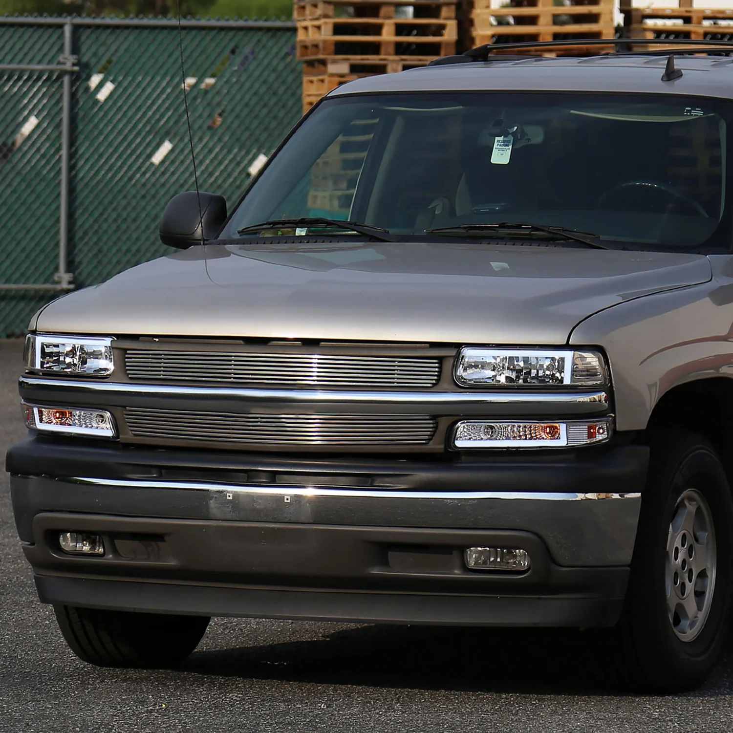 1999-2002 Chevy Silverado 1500 2500 /Tahoe Suburban LED Headlights Chrome - Image 10