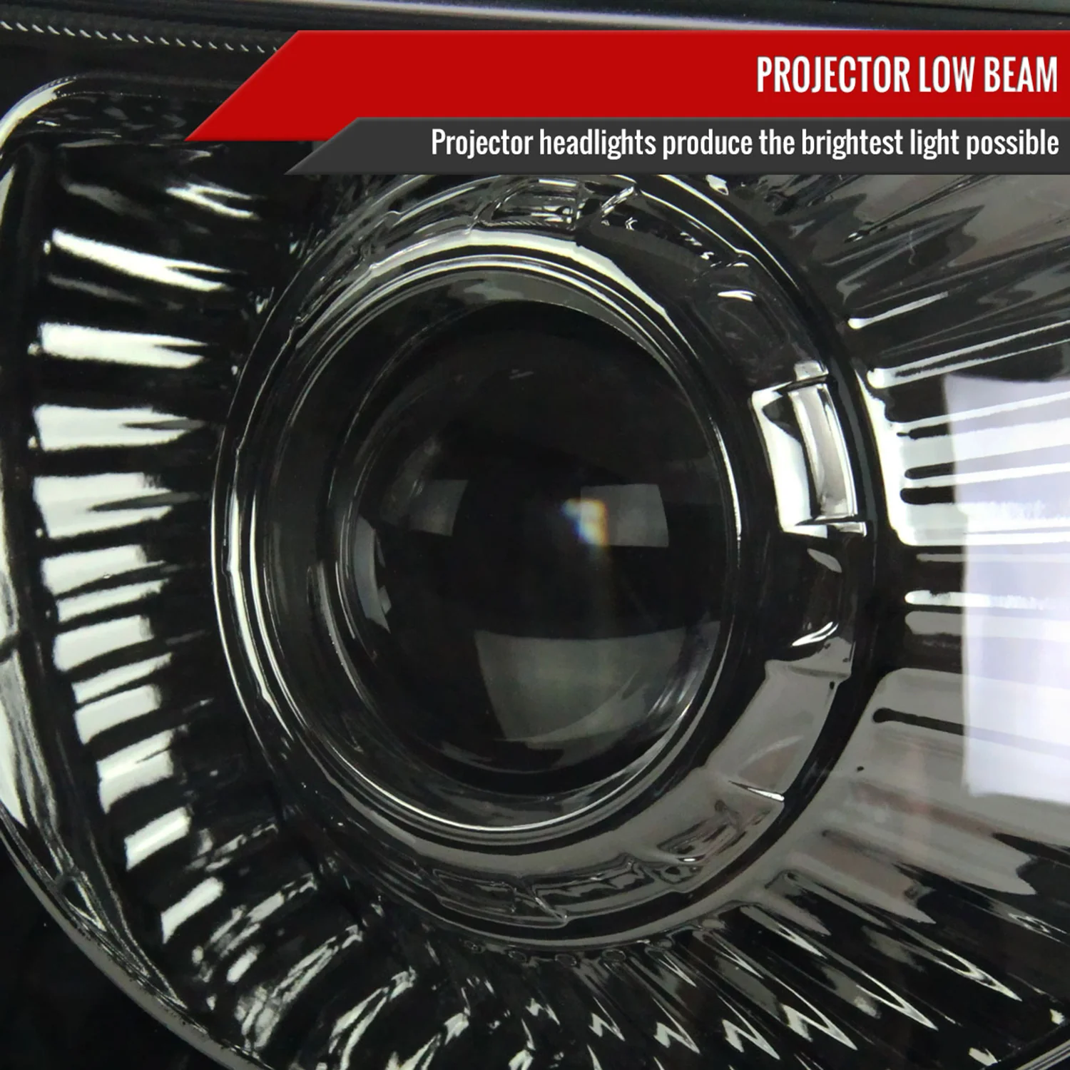1999-2002 Chevy Silverado 1500 2500/Tahoe Suburban Projector Headlights Smoke - Image 3