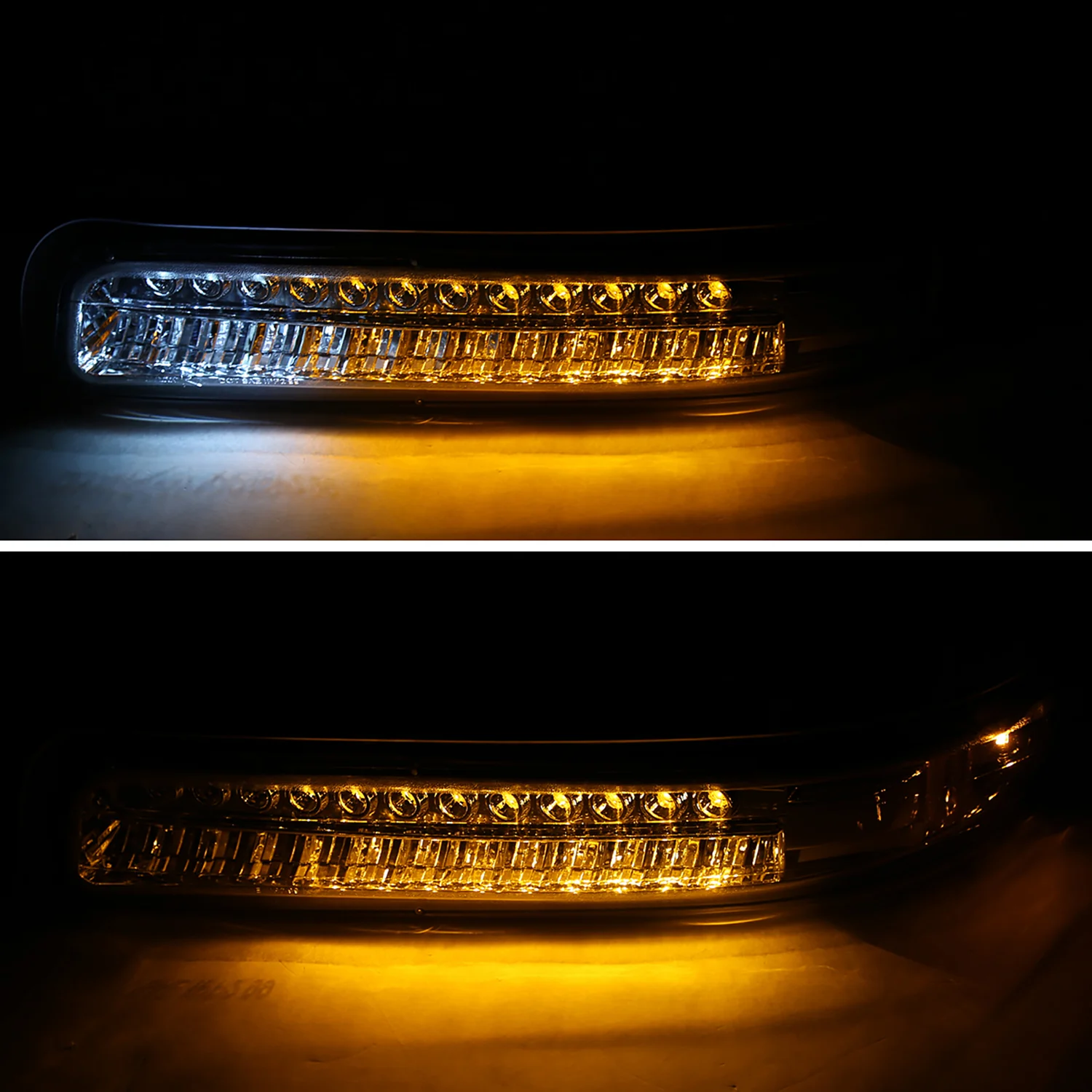 1999-2002 Chevy Silverado/ Tahoe/Suburban Dual Halo Headlights LED Chrome - Image 7