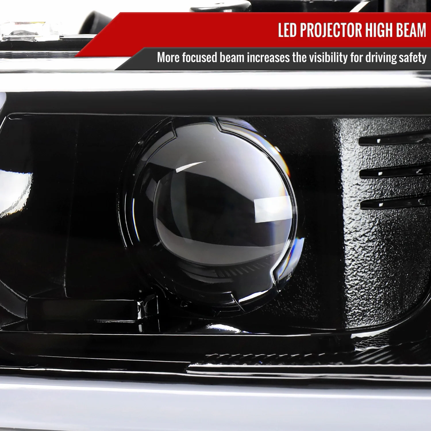 1999-2002 Chevy Silverado /Tahoe / Suburban LED DRL Headlights Bumper Lights - Image 4