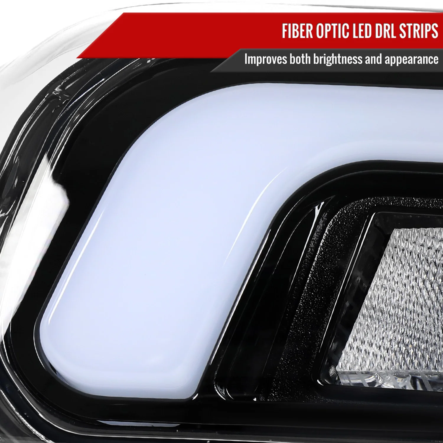 1999-2002 Chevy Silverado /Tahoe / Suburban LED DRL Headlights Bumper Lights - Image 5