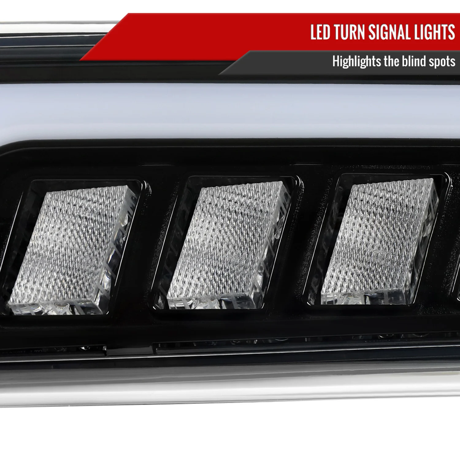 1999-2002 Chevy Silverado /Tahoe / Suburban LED DRL Headlights Bumper Lights - Image 6