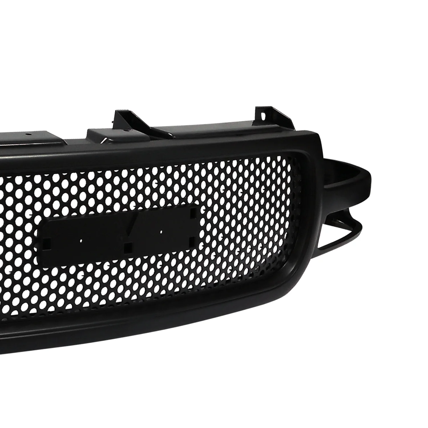 1999-2002 GMC Sierra 1500 2500LD/ 2000-2006 Yukon + XL Black ABS Mesh Grille - Image 3