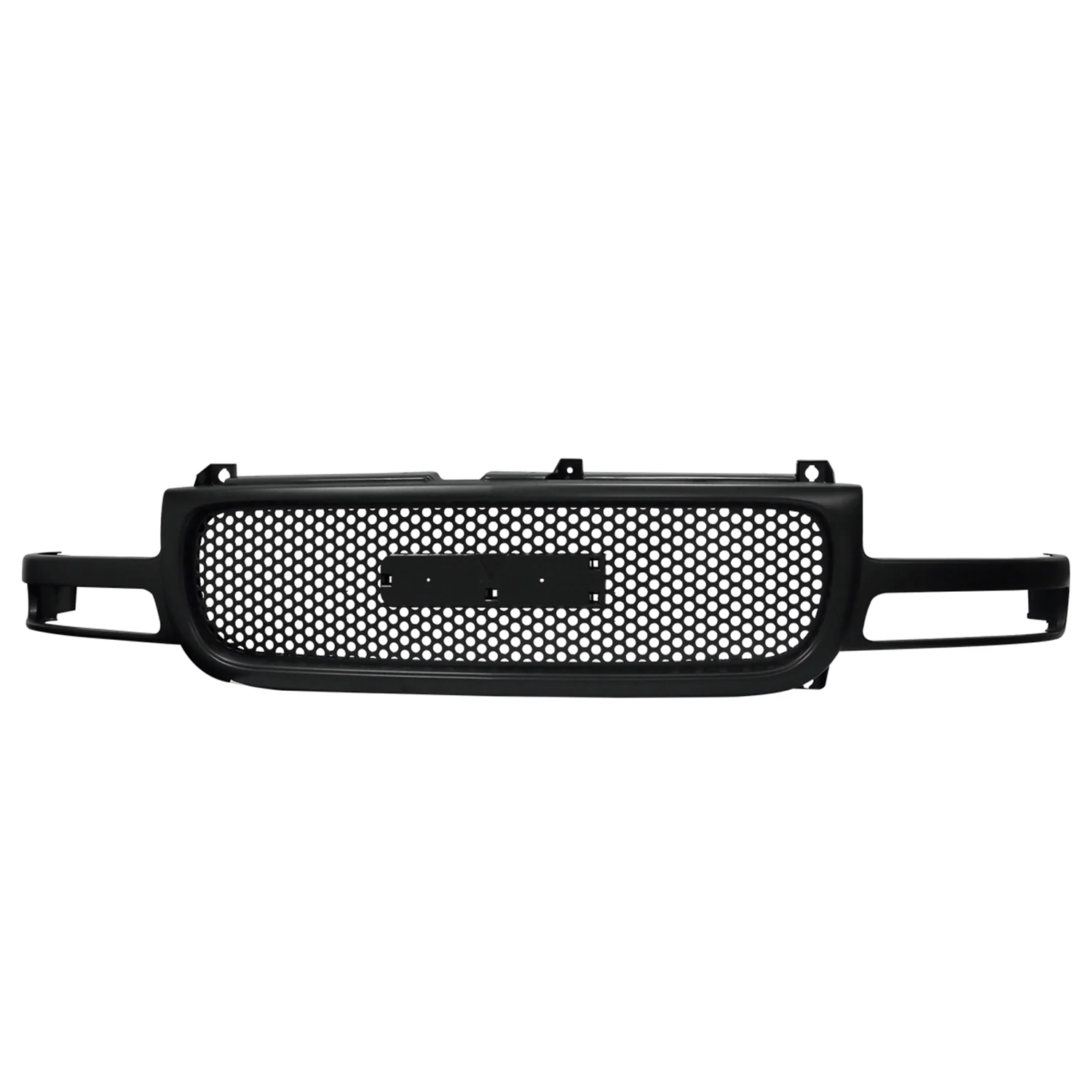 1999-2002 GMC Sierra 1500 2500LD/ 2000-2006 Yukon + XL Black ABS Mesh Grille - Image 9