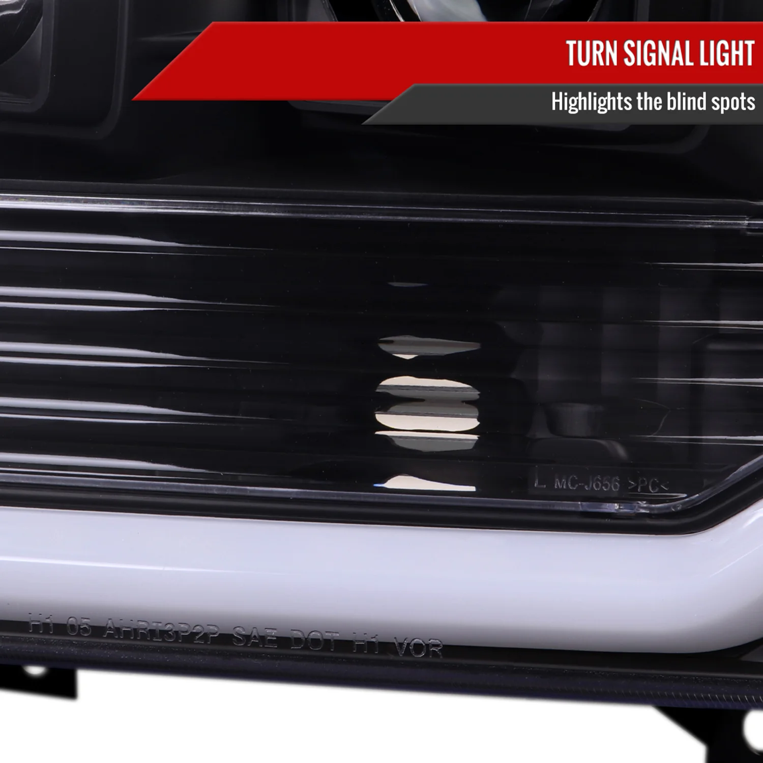 1999-2004 Ford F-250/350/450/550 /Excursion LED Bar Headlights LED Matte Black - Image 6