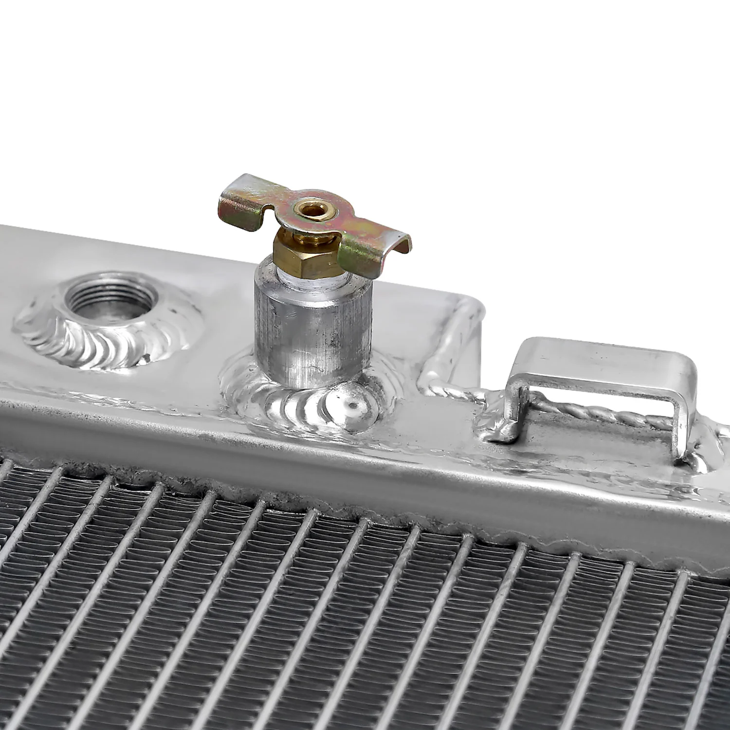 1999-2004 Ford F-250 F-350 F-450 F53 6.8L V10/ 7.3L V8 Diesel 3Row Radiator - Image 9