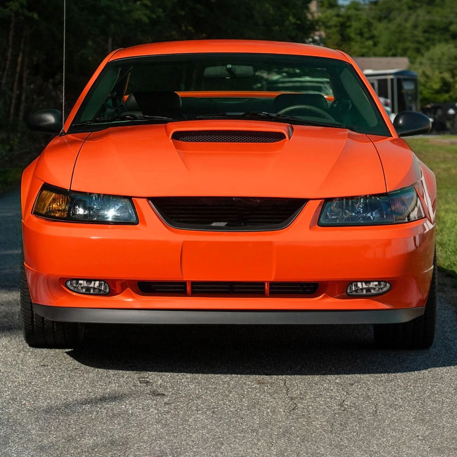 1999-2004 Ford Mustang 899 Fog Lights Kit Switch & Wiring Harness Chrome/Clear - Image 10