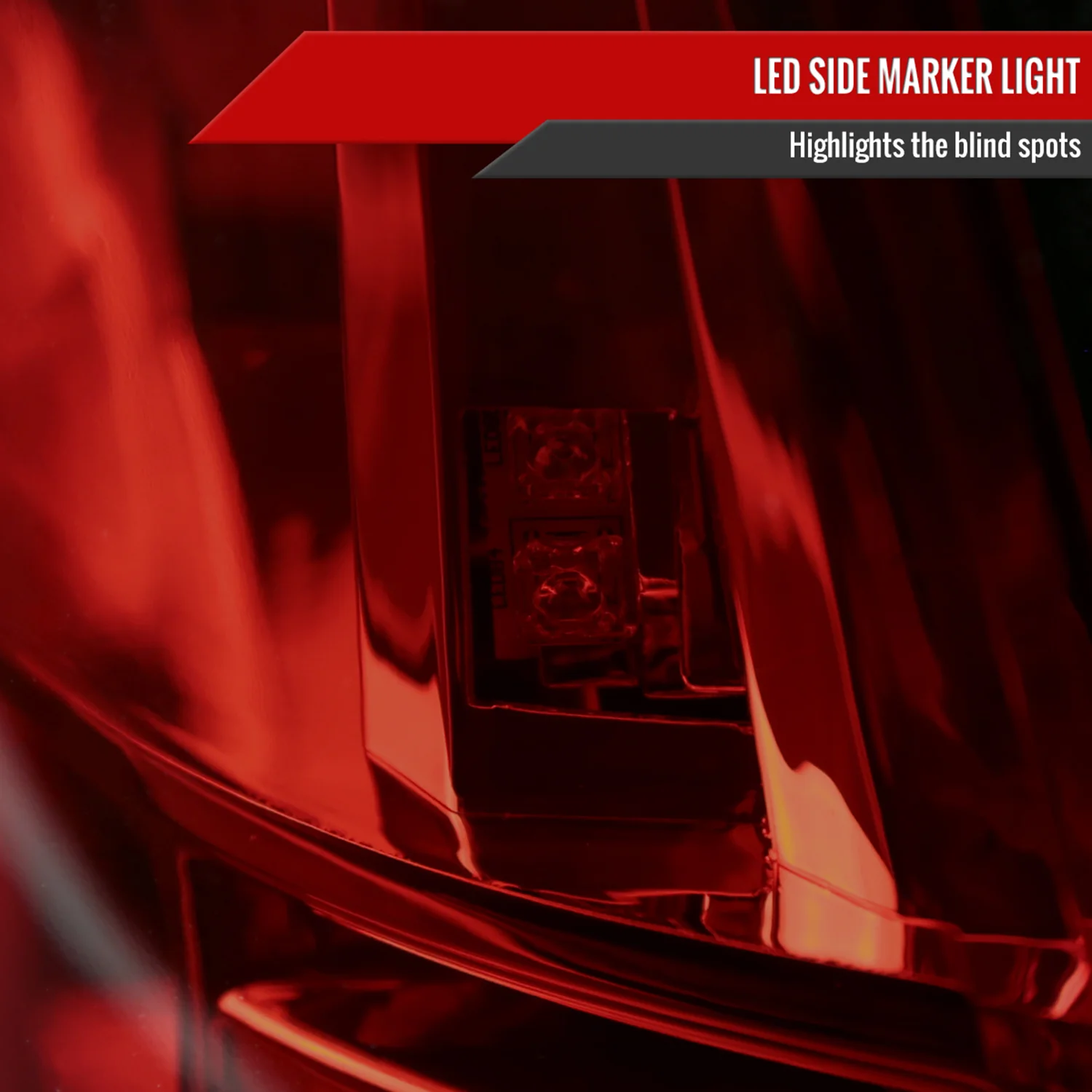 1999-2004 Ford Mustang Sequential LED Tail Lights - RS Chrome/Red Smoke Lens - Image 5