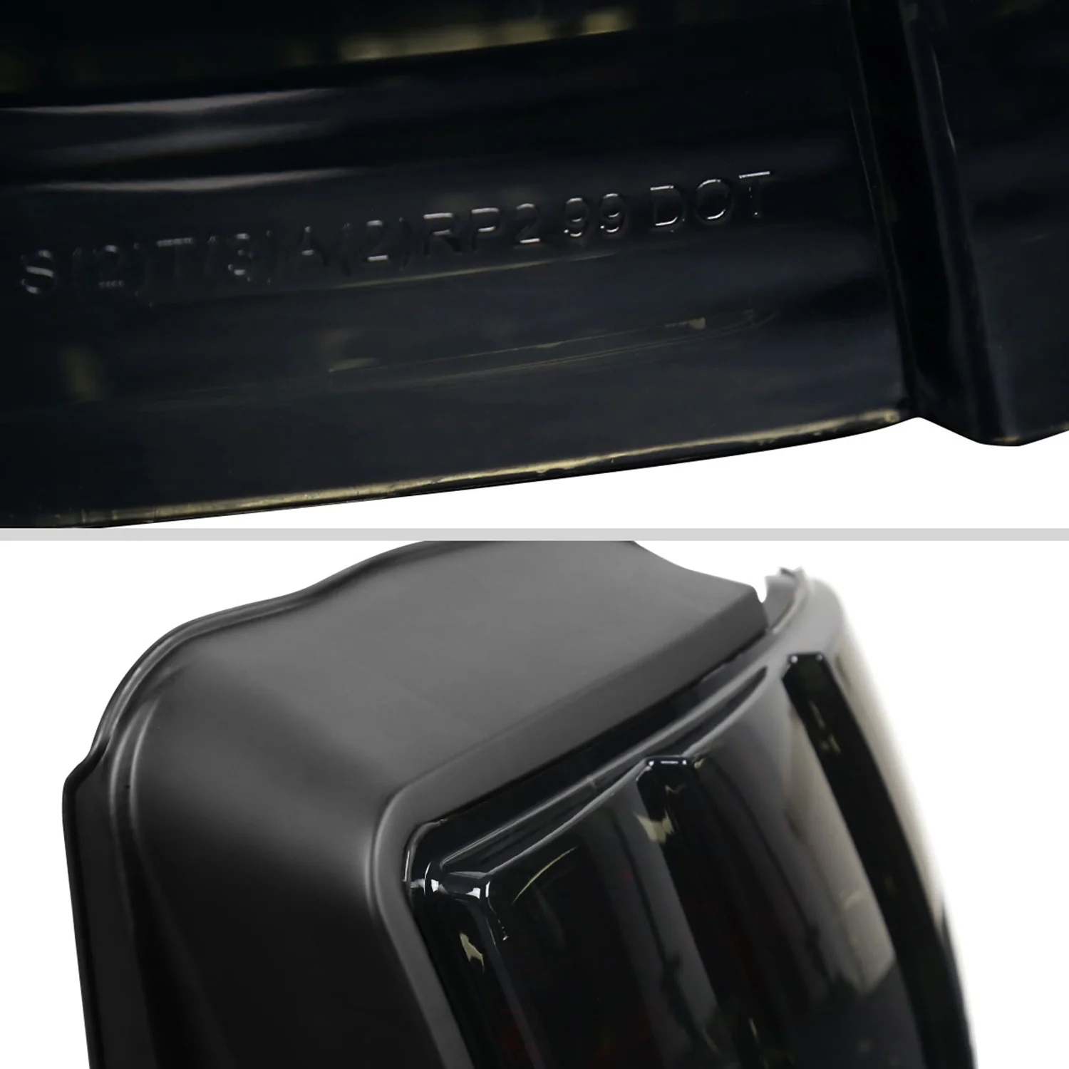 1999-2004 Ford Mustang Tail Lights Chrome Housing/Smoke Lens - Image 6
