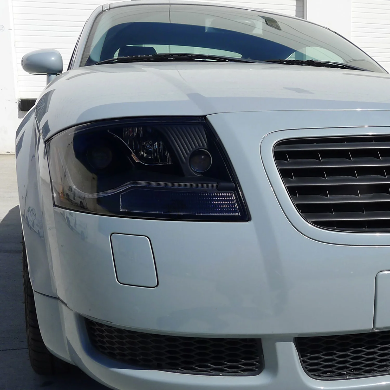 1999-2006 Audi TT LED Bar Projector Headlights Black Housing/Smoke Lens - Image 10