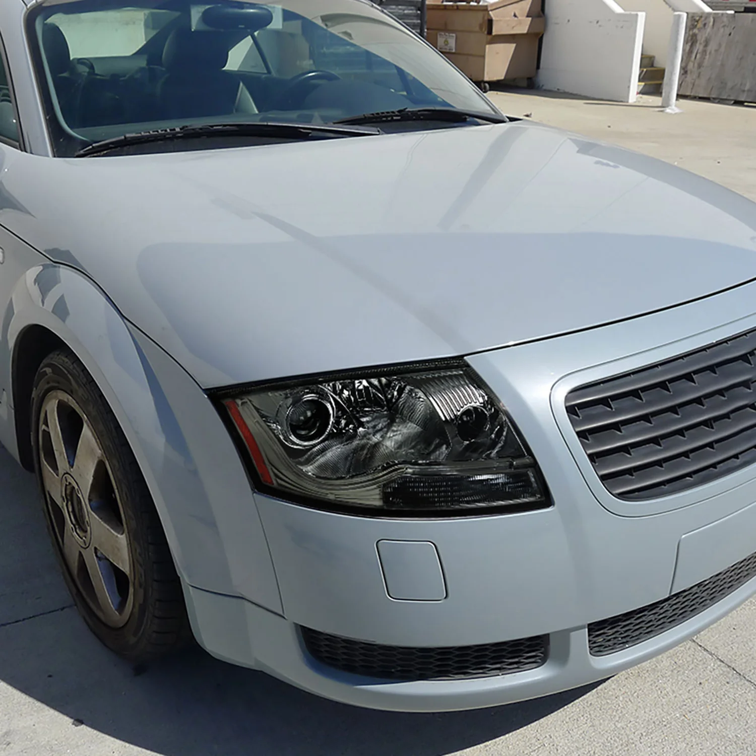 1999-2006 Audi TT LED Bar Projector Headlights Chrome Housing/Smoke Lens - Image 9