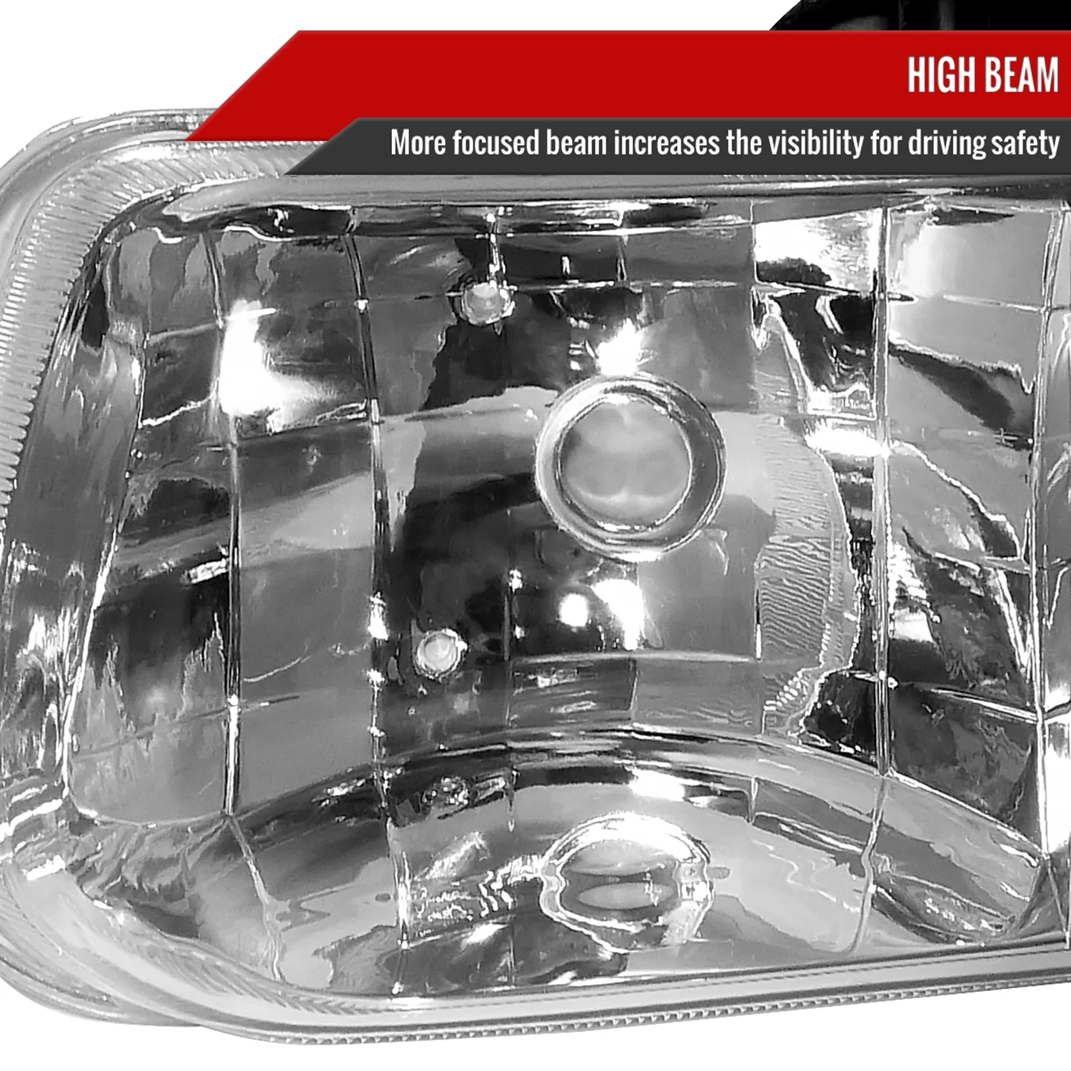 1999-2006 Chevy Silverado/Tahoe/Suburban Factory Style Headlights Chrome/Clear - Image 4