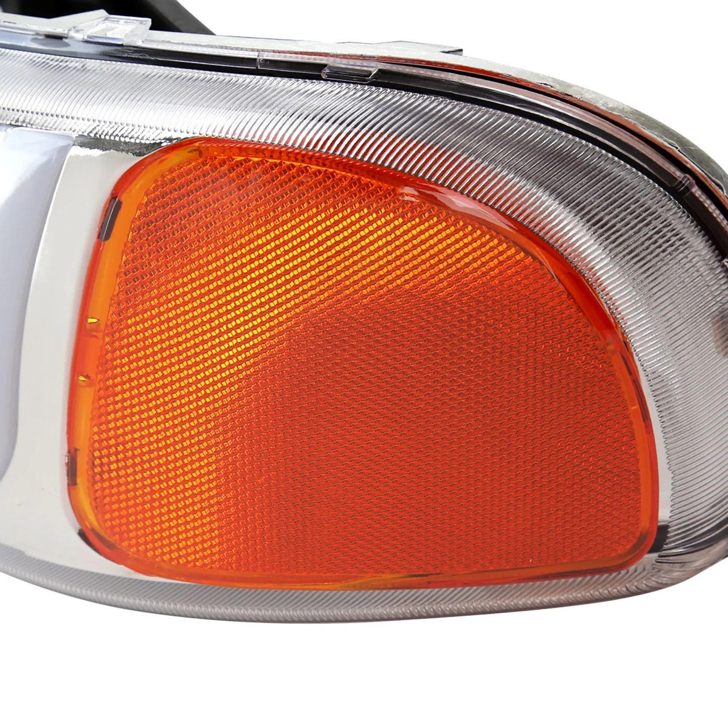 1999-2006 GMC Sierra/ 00-2006 Yukon/Yukon XL LED Tube Factory Headlights Chrome - Image 6