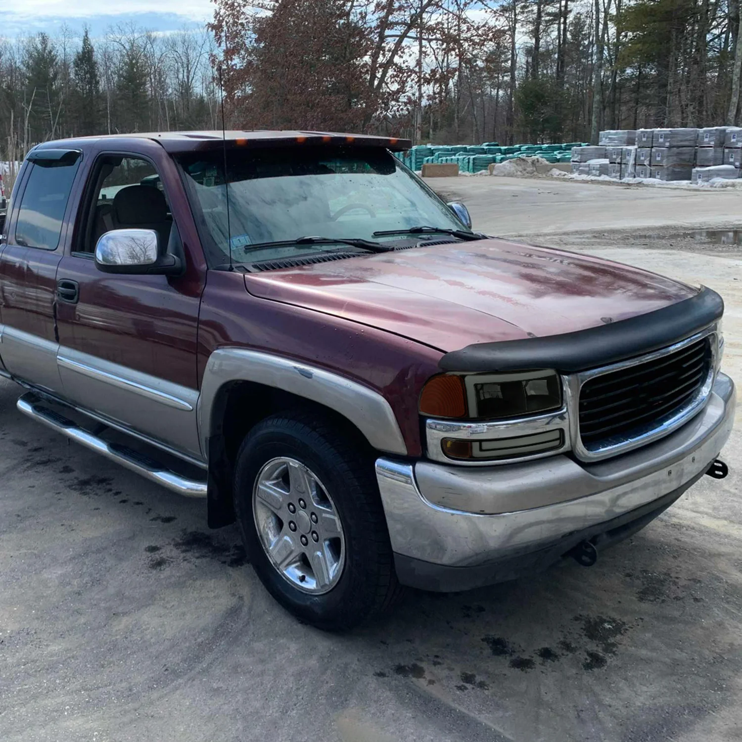 1999-2006 GMC Sierra/Yukon/Yukon XL Headlights&Signal Bumper Lights Smoke - Image 10