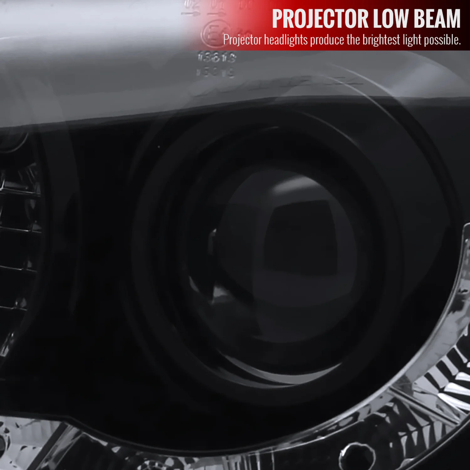 1999-2006 VW Golf Mk4 GTI/R32 Cabrio Projector Headlights R8 LED Light Smoke - Image 4