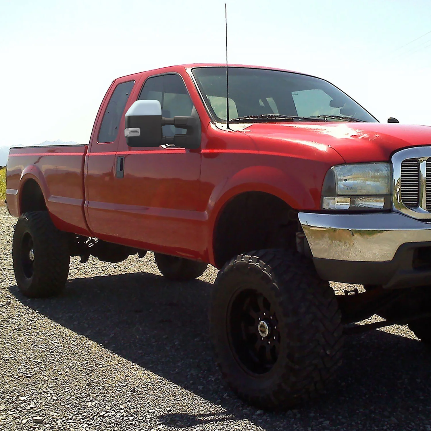 1999-2016 Ford F-250/F-350/F-450 Heated Chrome Towing Mirrors & Turn Signal - Image 9