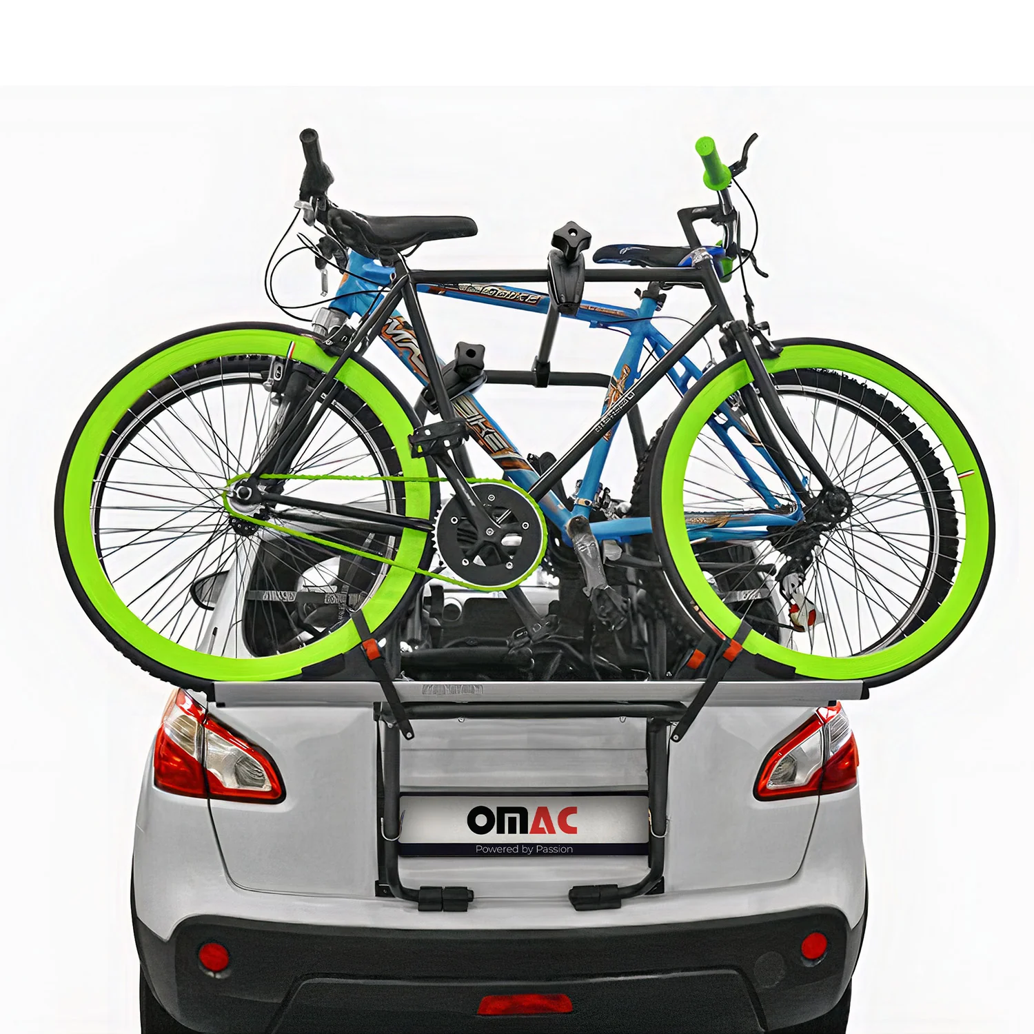 2016-2021 Honda Civic Alu 2 Bike Rack Carrier Trunk Bike Rack Black Gray