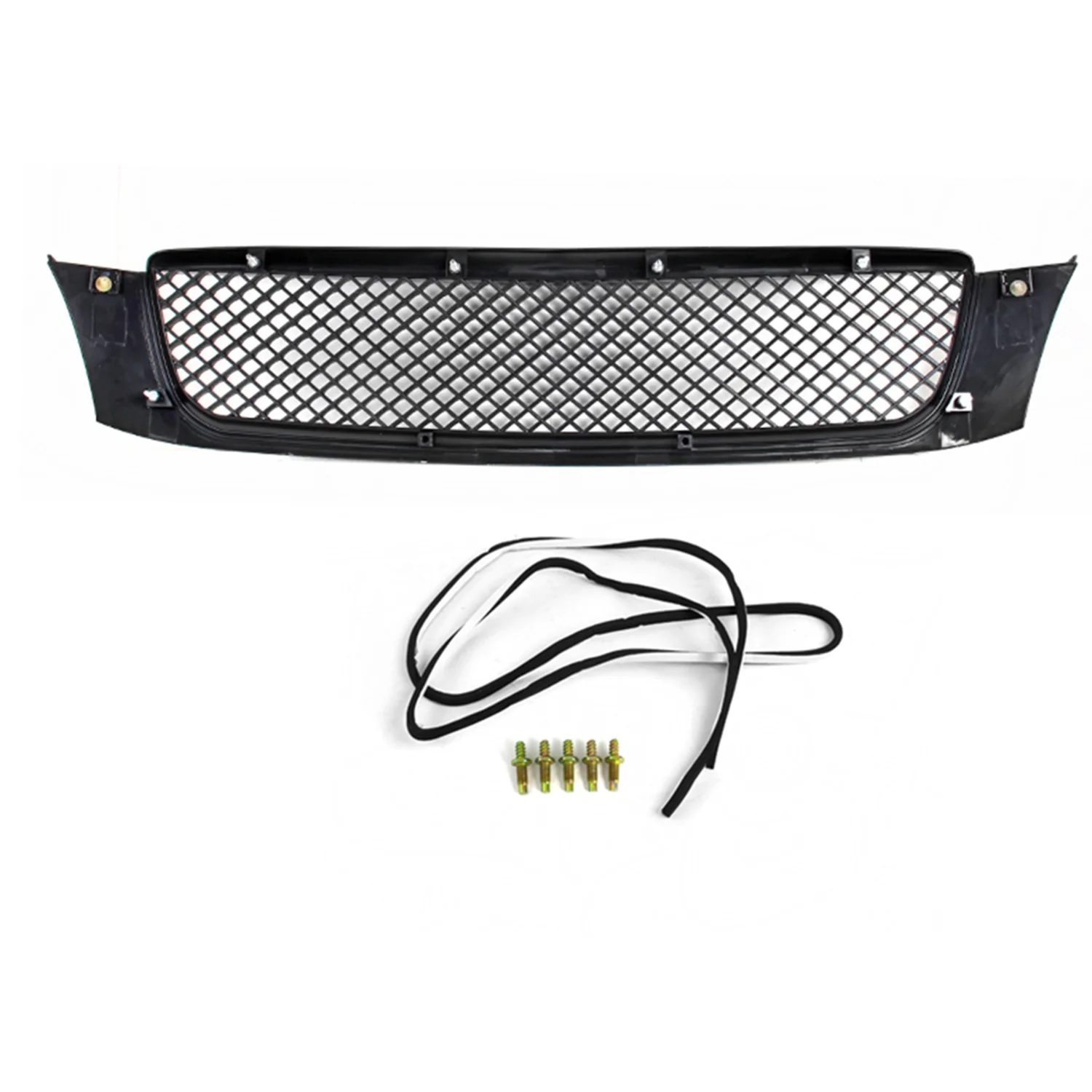 2000-2005 Cadillac Deville Glossy Black ABS Mesh Grille - Image 7
