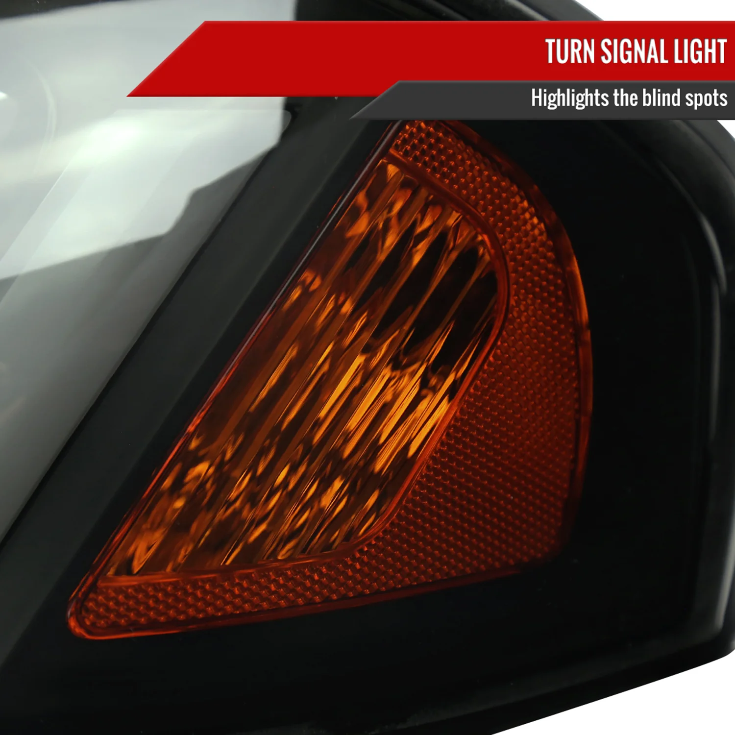 2000-2005 Chevy Impala LED Bar Factory Style Headlights Matte Black/Smoke Lens - Image 6