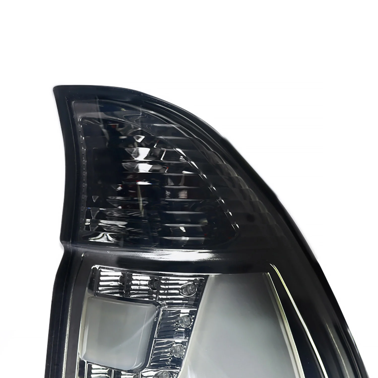 2000-2006 BMW E53 X5 LED Tail Lights Chrome Housing/Smoke Lens - Image 4