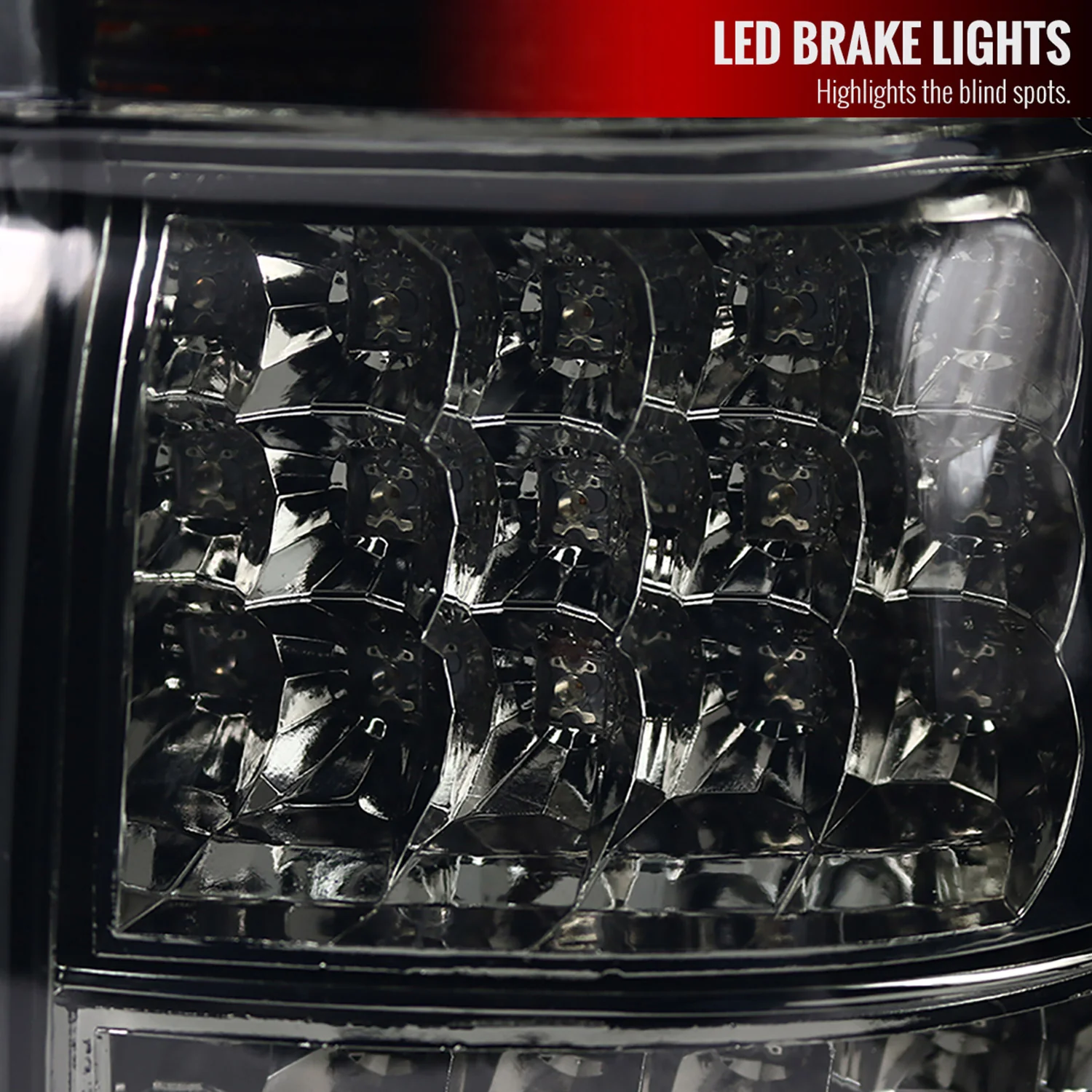 2000-2006 BMW E53 X5 LED Tail Lights - OZ Chrome Housing/Smoke Lens - Image 3