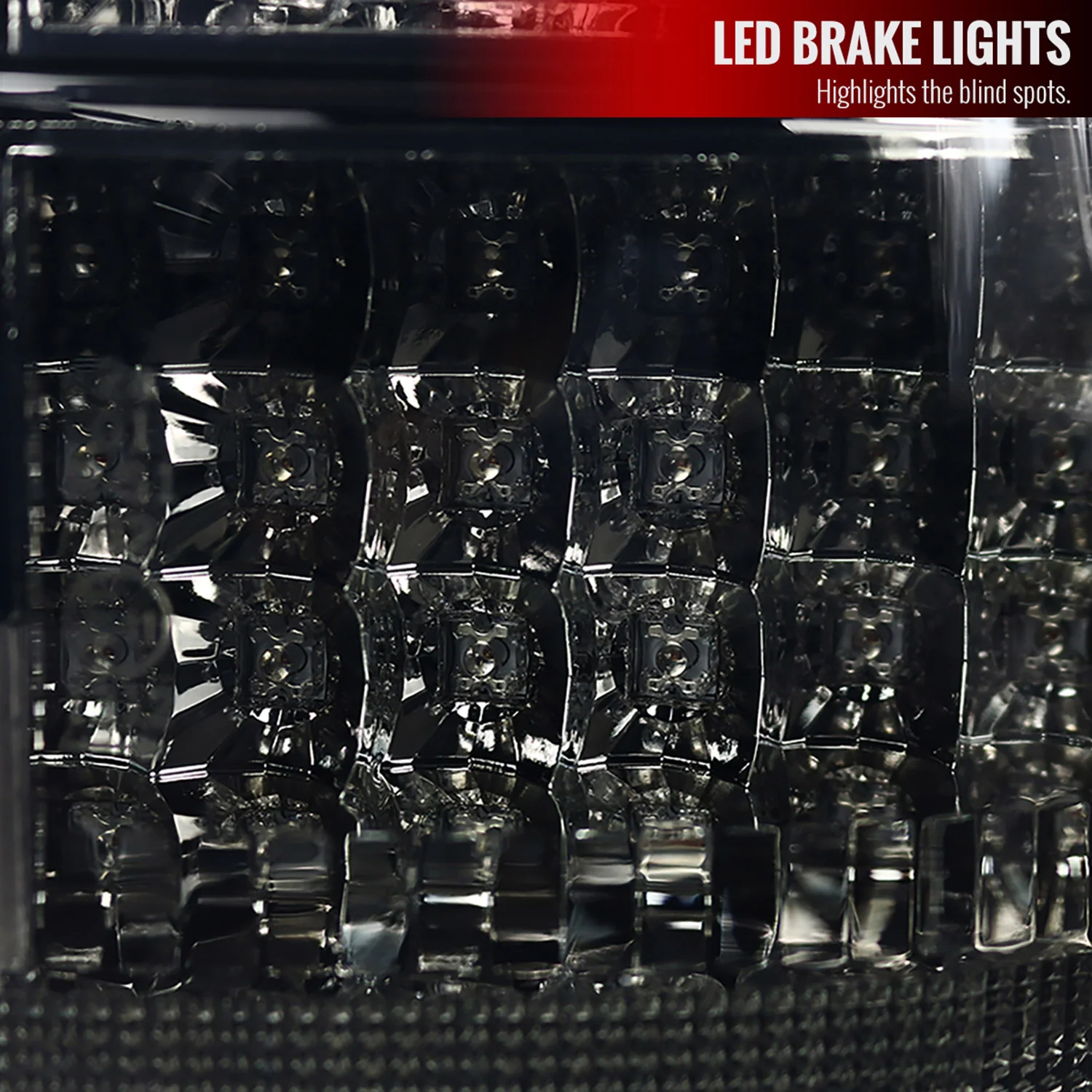 2000-2006 BMW E53 X5 LED Tail Lights - OZ Chrome Housing/Smoke Lens - Image 4