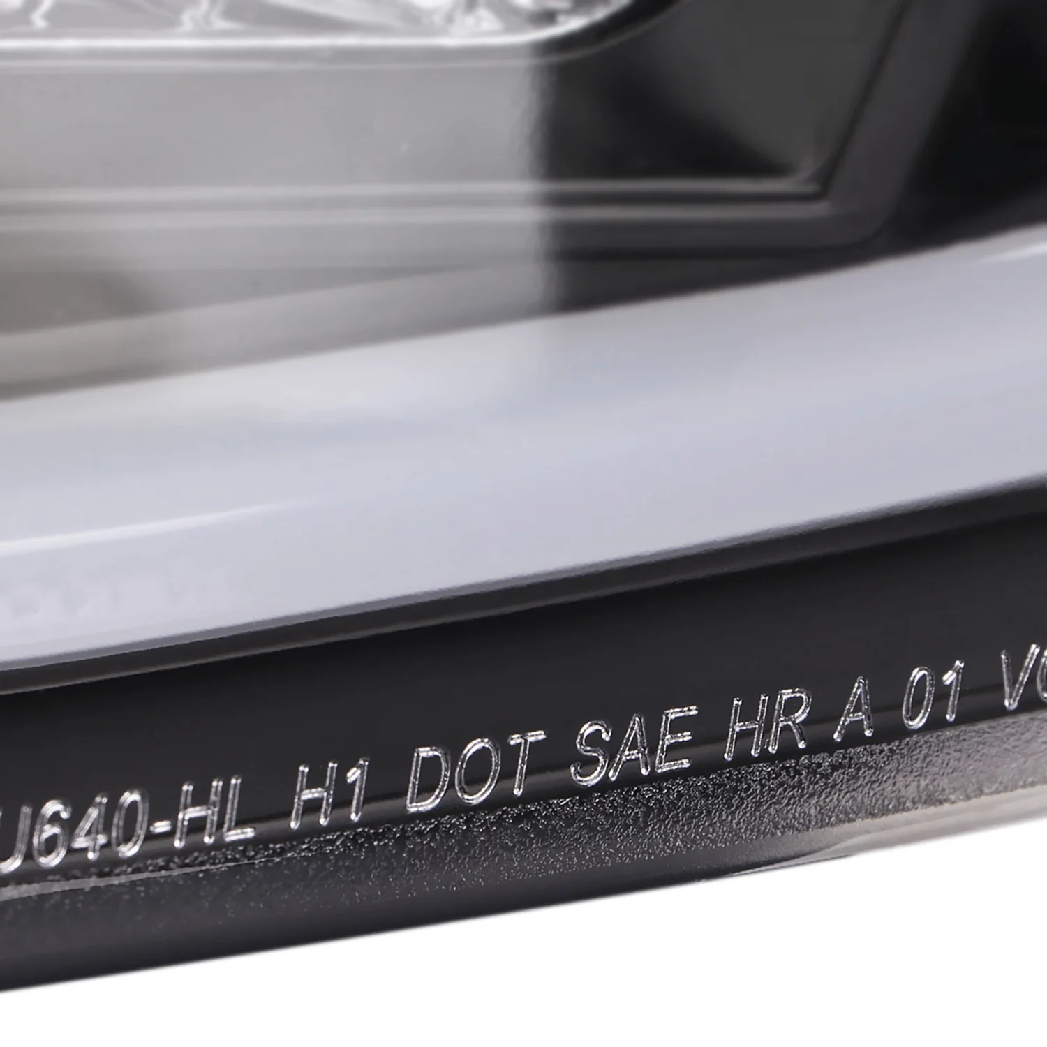 2000-2006 GMC Sierra/Denali/Yukon LED Strip Projector Headlights Matt Black - Image 6