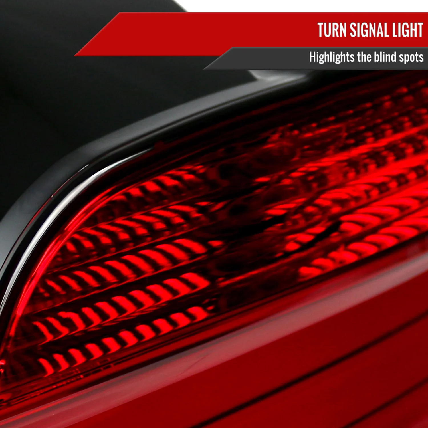 2001-2003 BMW E39 5 Series Sedan LED Tail Lights Chrome/Red Clear Lens - Image 4
