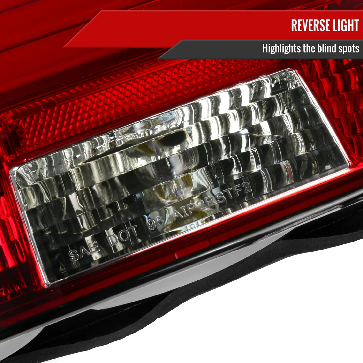 2001-2003 BMW E39 5 Series Sedan LED Tail Lights Chrome/Red Clear Lens - Image 5