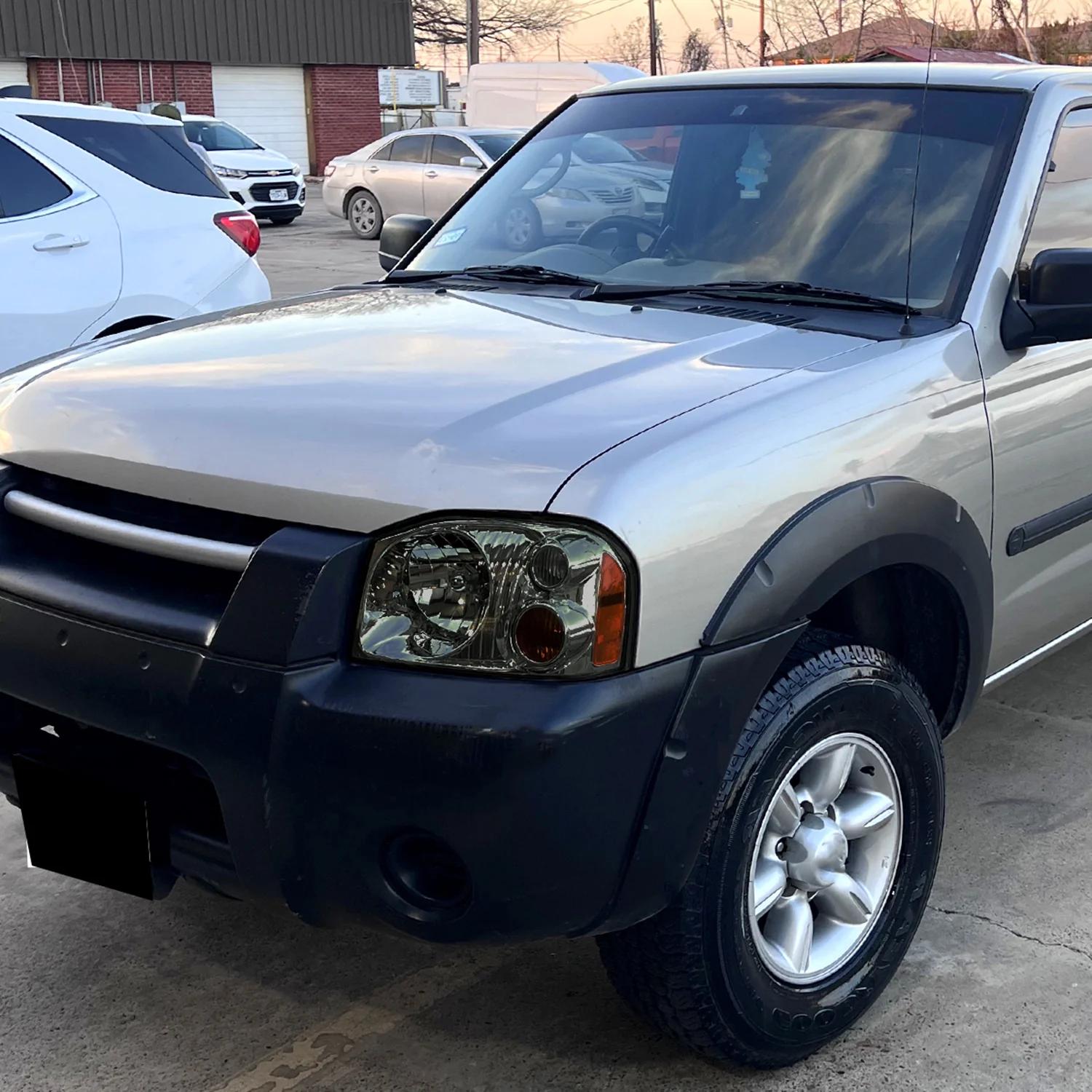 2001-2004 Nissan Frontier XE Factory Style Headlight Chrome/Smoke Lens - Image 9