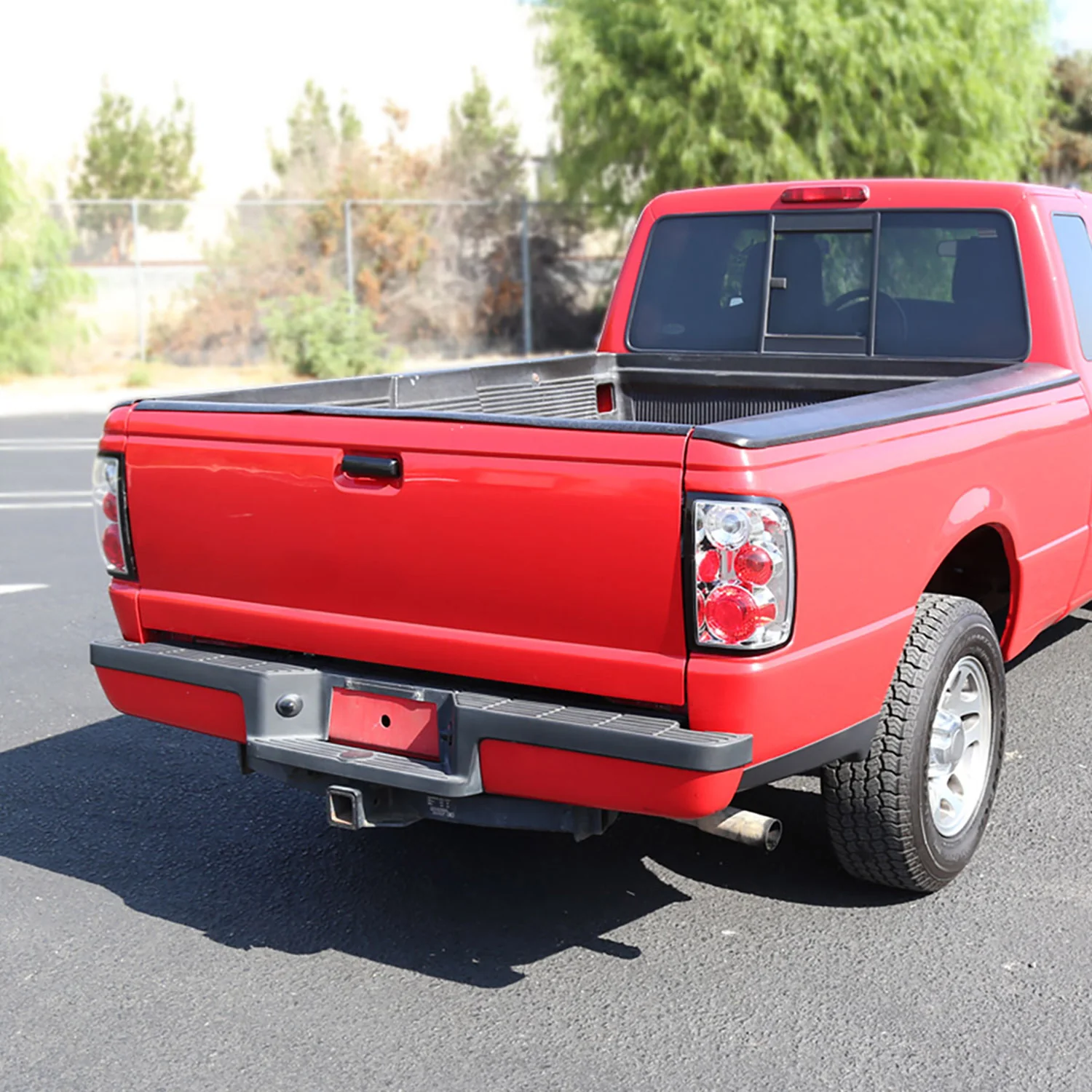 2001-2005 Ford Ranger Tail Lights Chrome Housing/Clear Lens - Image 10