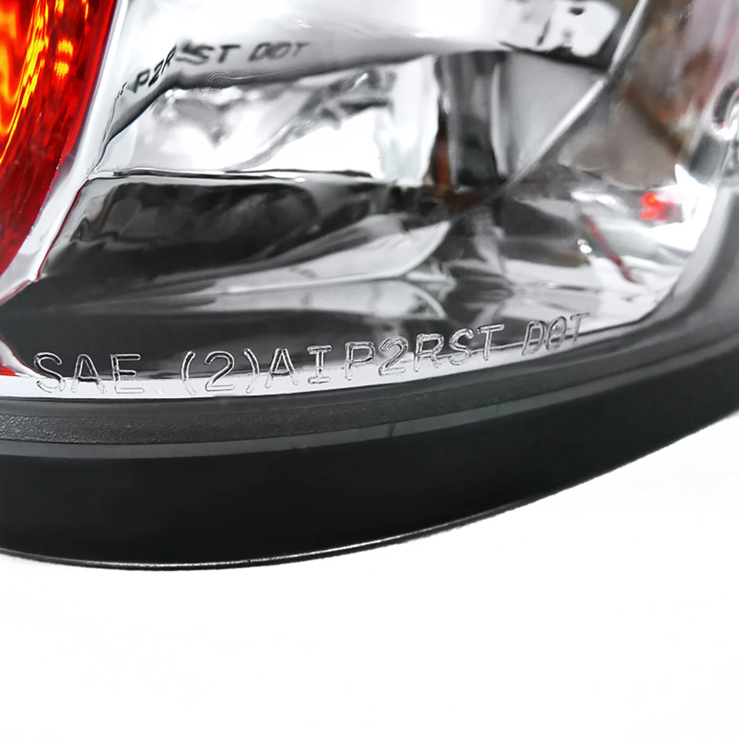 2001-2005 Ford Ranger Tail Lights Chrome Housing/Clear Lens - Image 6