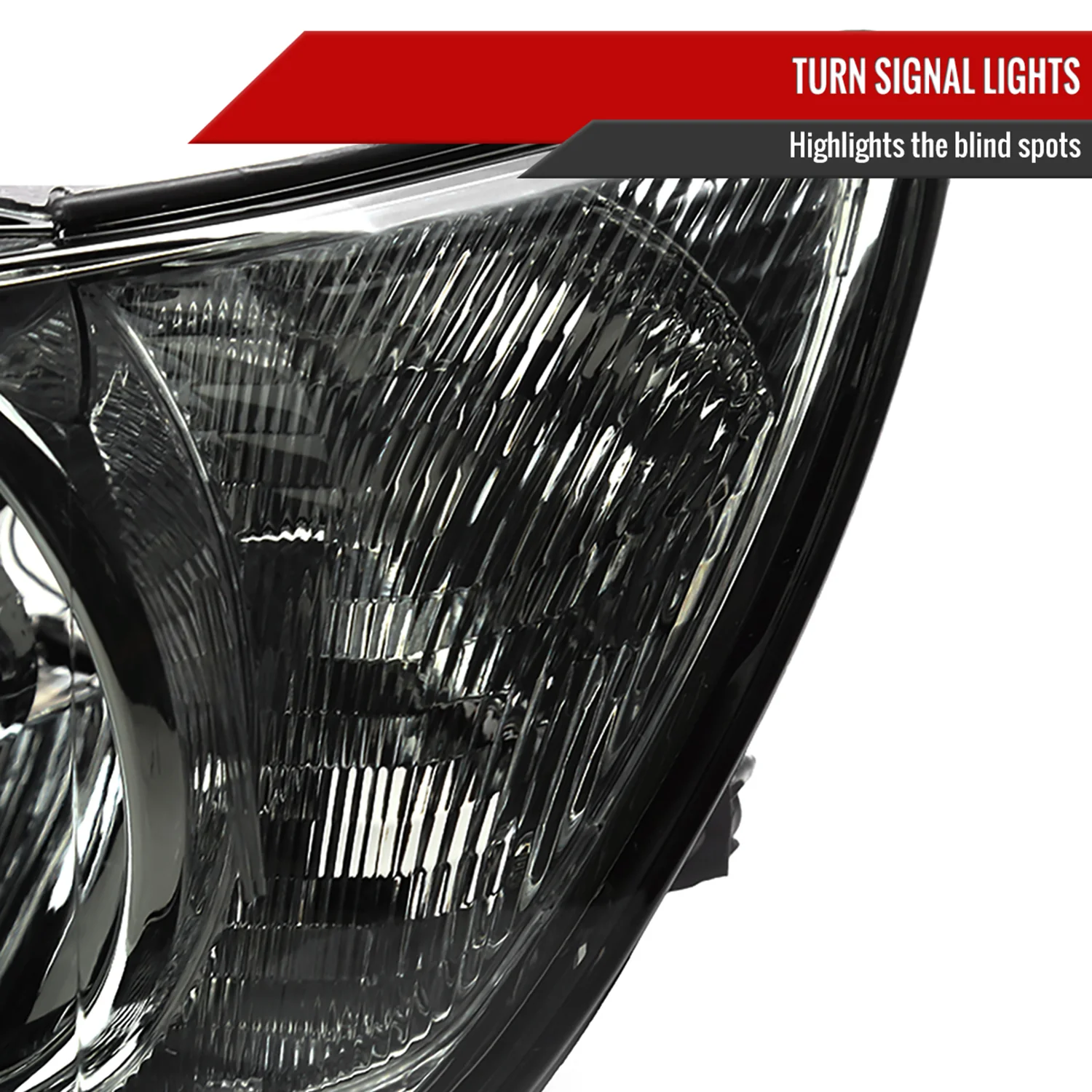 2001-2005 Lexus IS300 Factory Style Crystal Headlights Chrome/Smoke Lens - Image 5