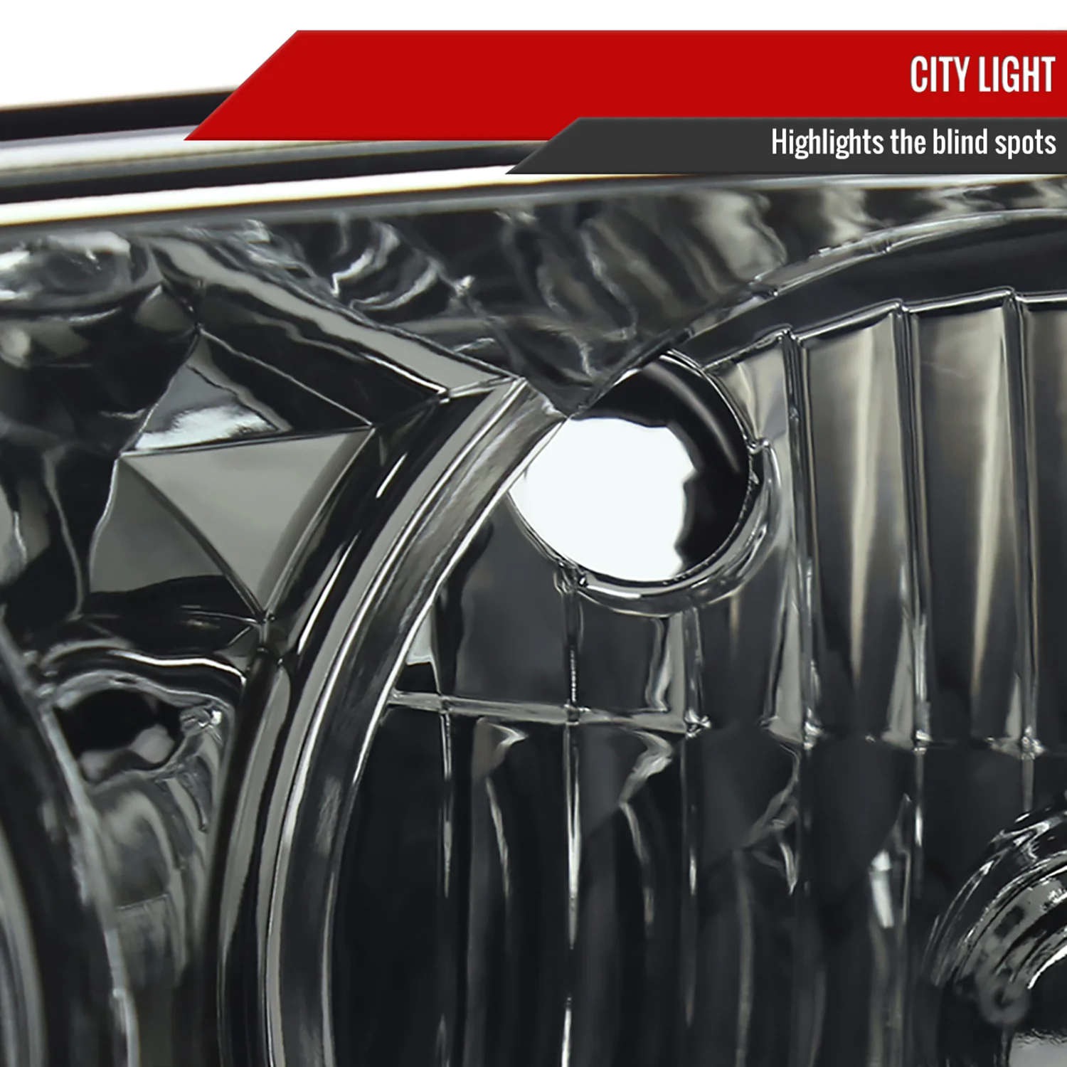 2001-2005 Lexus IS300 Factory Style Crystal Headlights Chrome/Smoke Lens - Image 6
