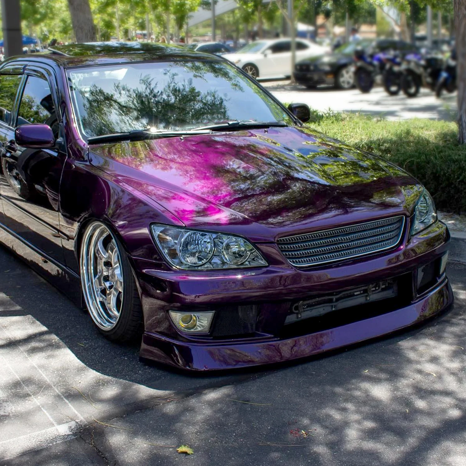 2001-2005 Lexus IS300 Factory Style Crystal Headlights Chrome/Smoke Lens - Image 9